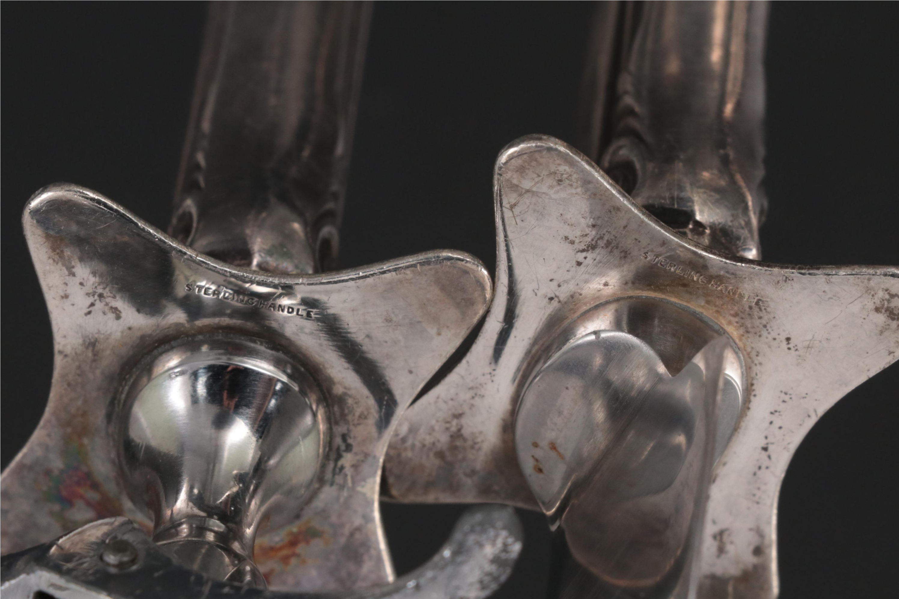 Reed & Barton "Georgian Rose" Sterling Silver Handle Carving Set and More