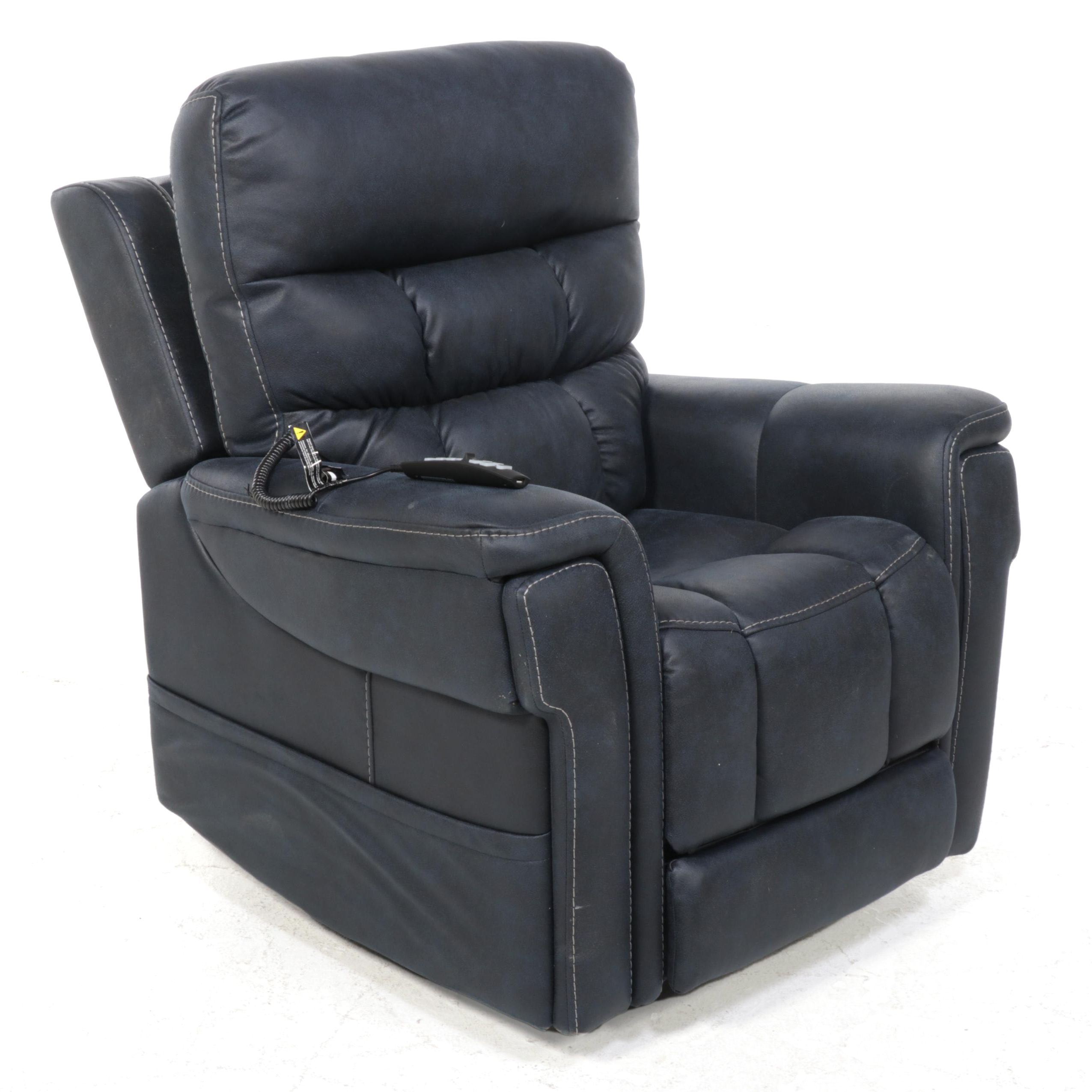 Viva Lift! Faux Leather Upholstered Reclining and Heated Lift Chair