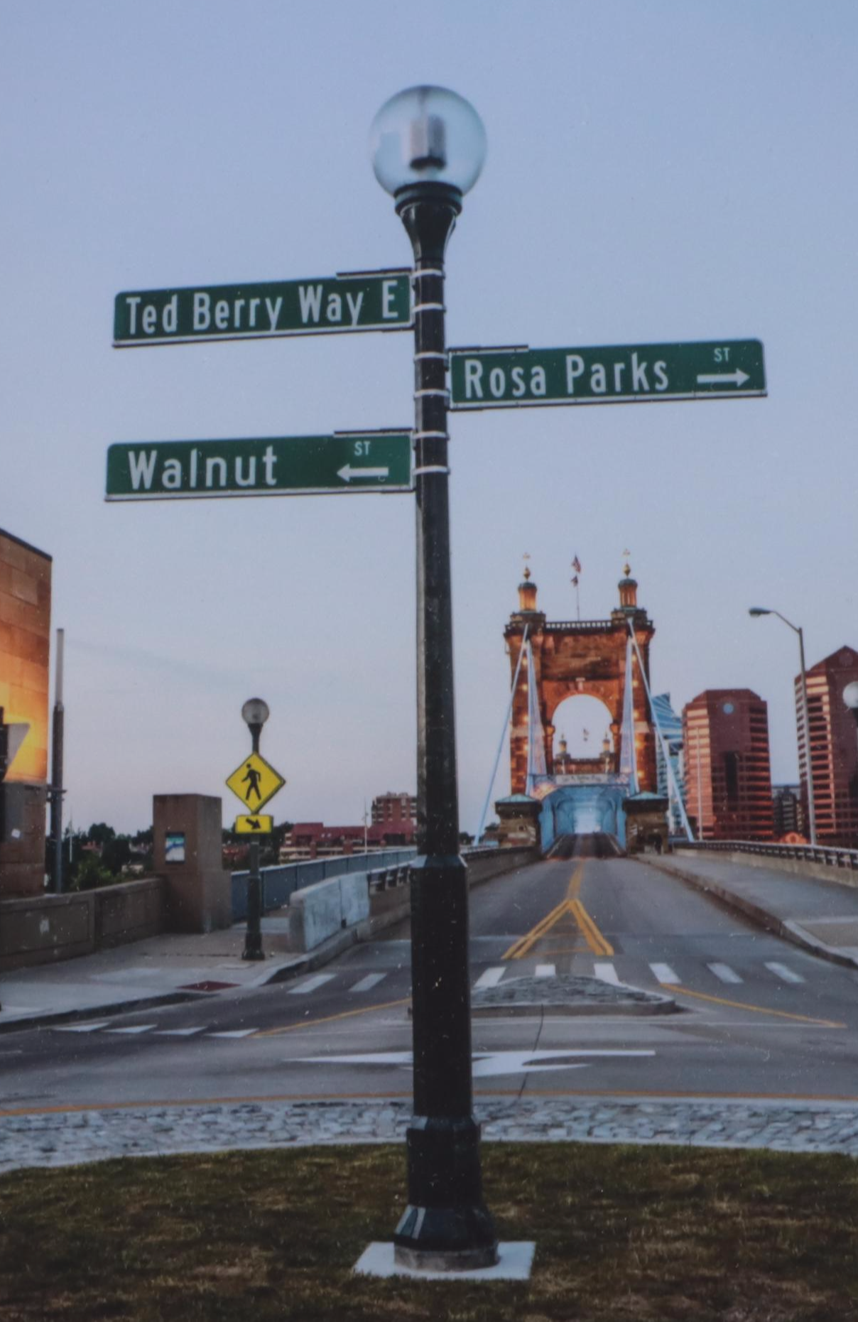 Cincinnati-Themed Wooden Decoupage Wood Handbag with Cincinnati Photographs
