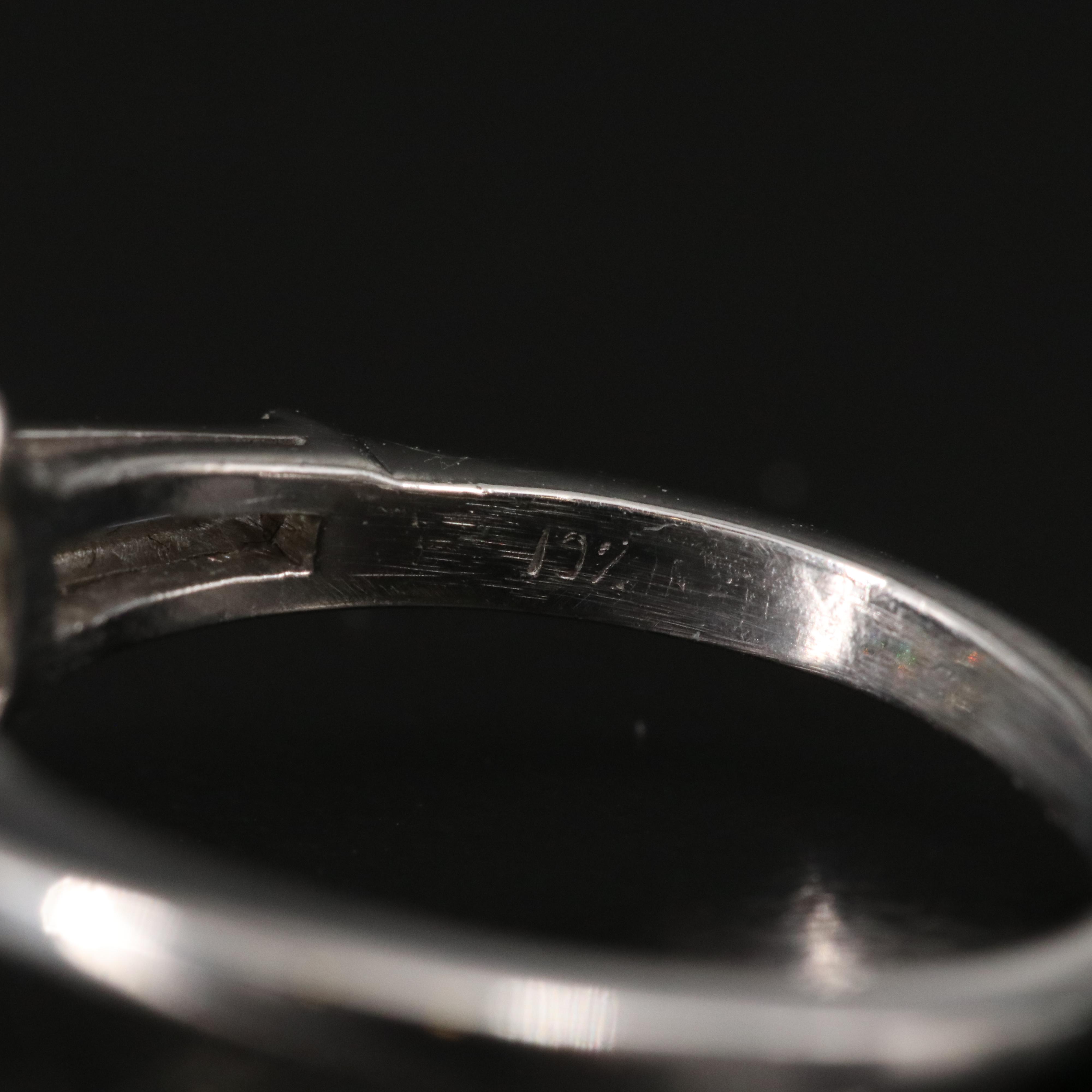 Platinum 3.92 CTW Diamond Heart Ring