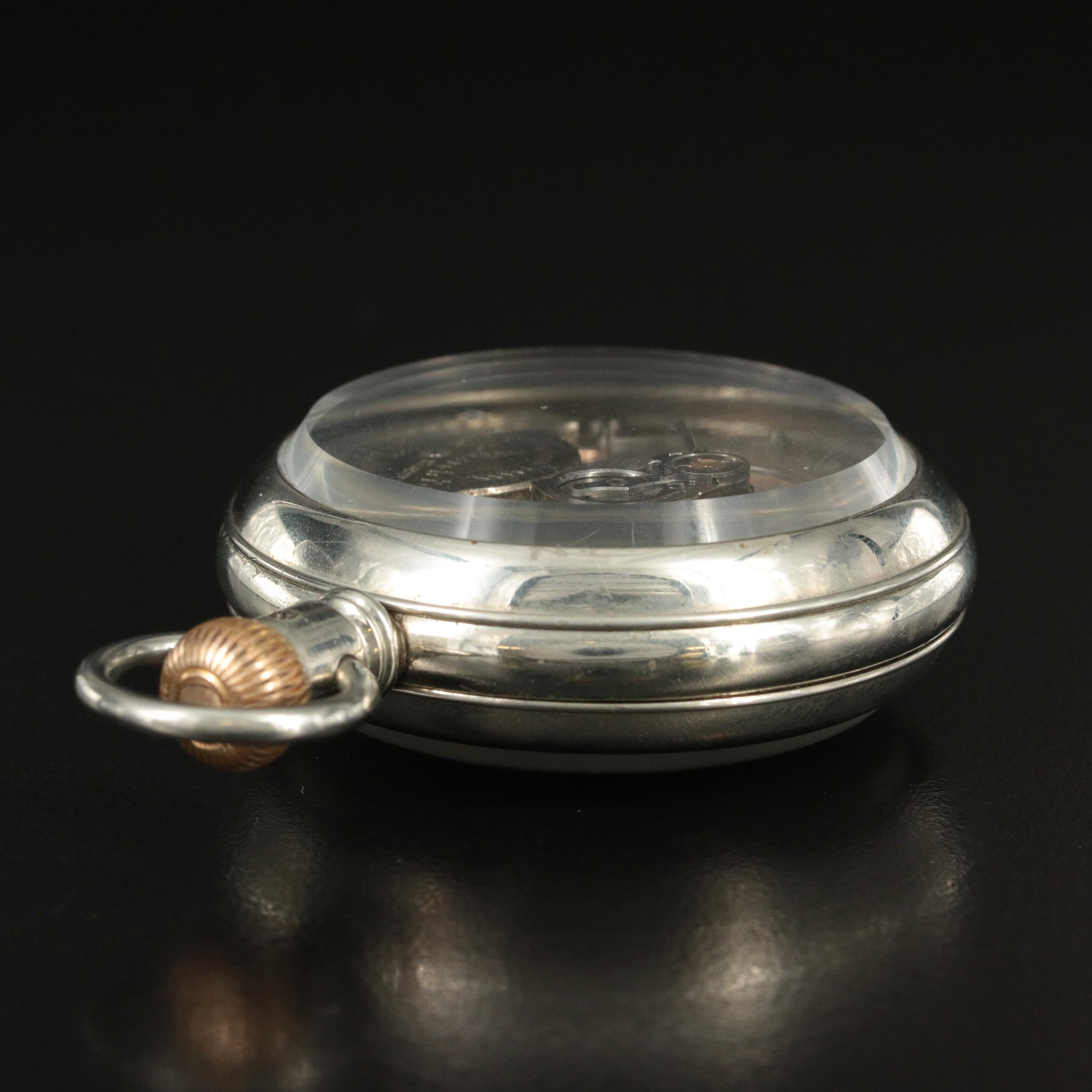 1918 Hamilton Open Face Pocket Watch