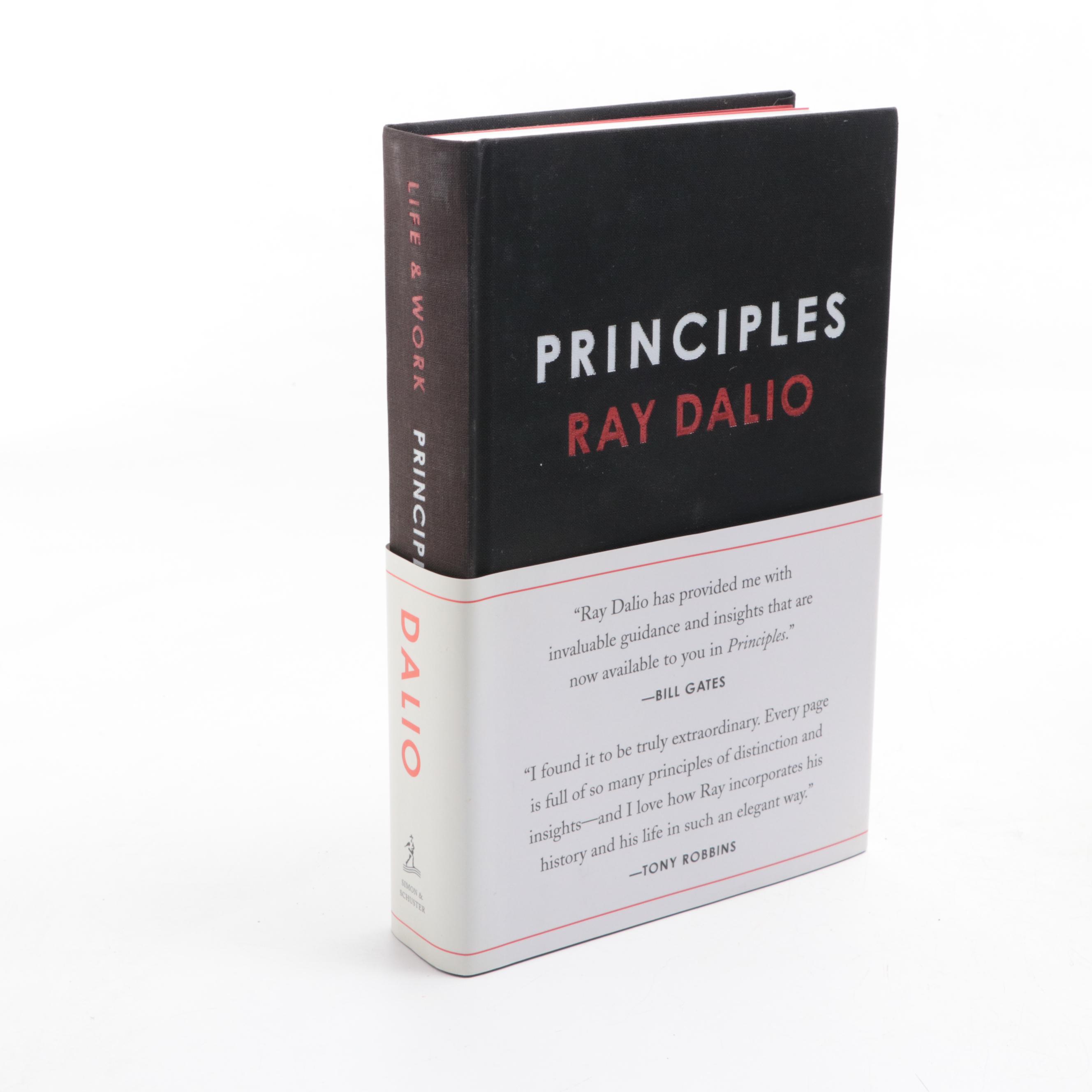 First Edition "Principles" by Ray Dalio and More Nonfiction and Fiction Books