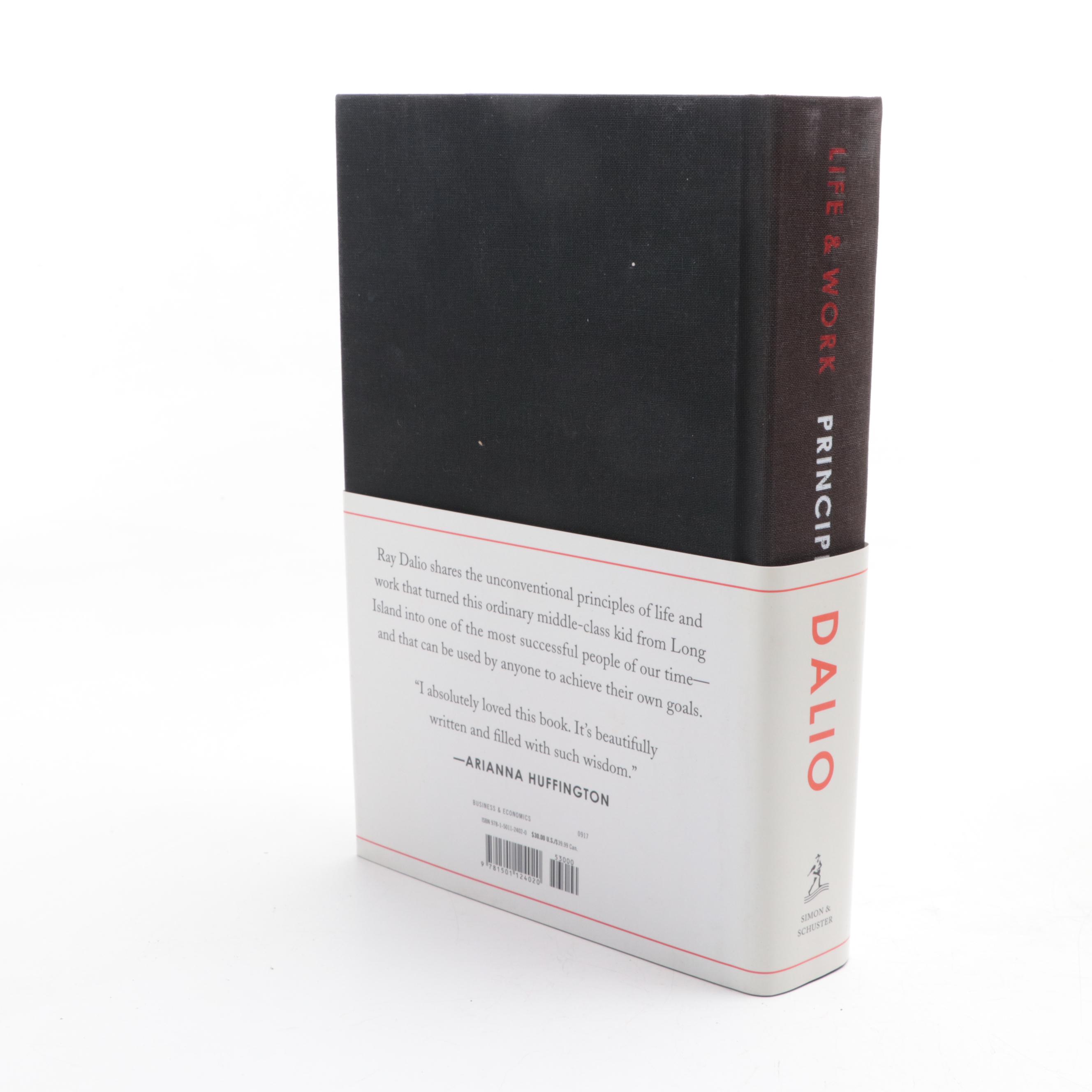 First Edition "Principles" by Ray Dalio and More Nonfiction and Fiction Books