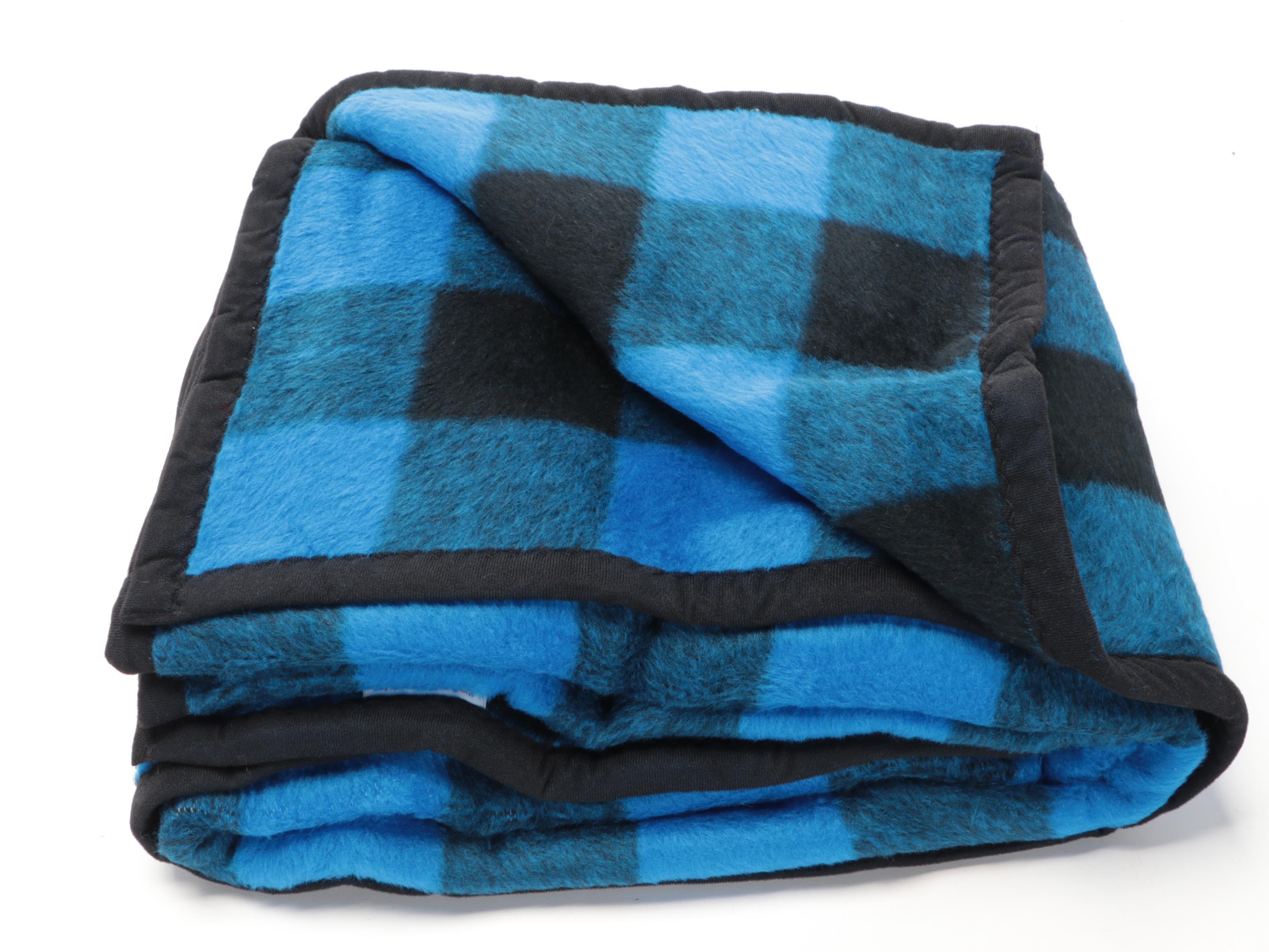 Crown Craft and J. P. Stevens Plaid Blankets