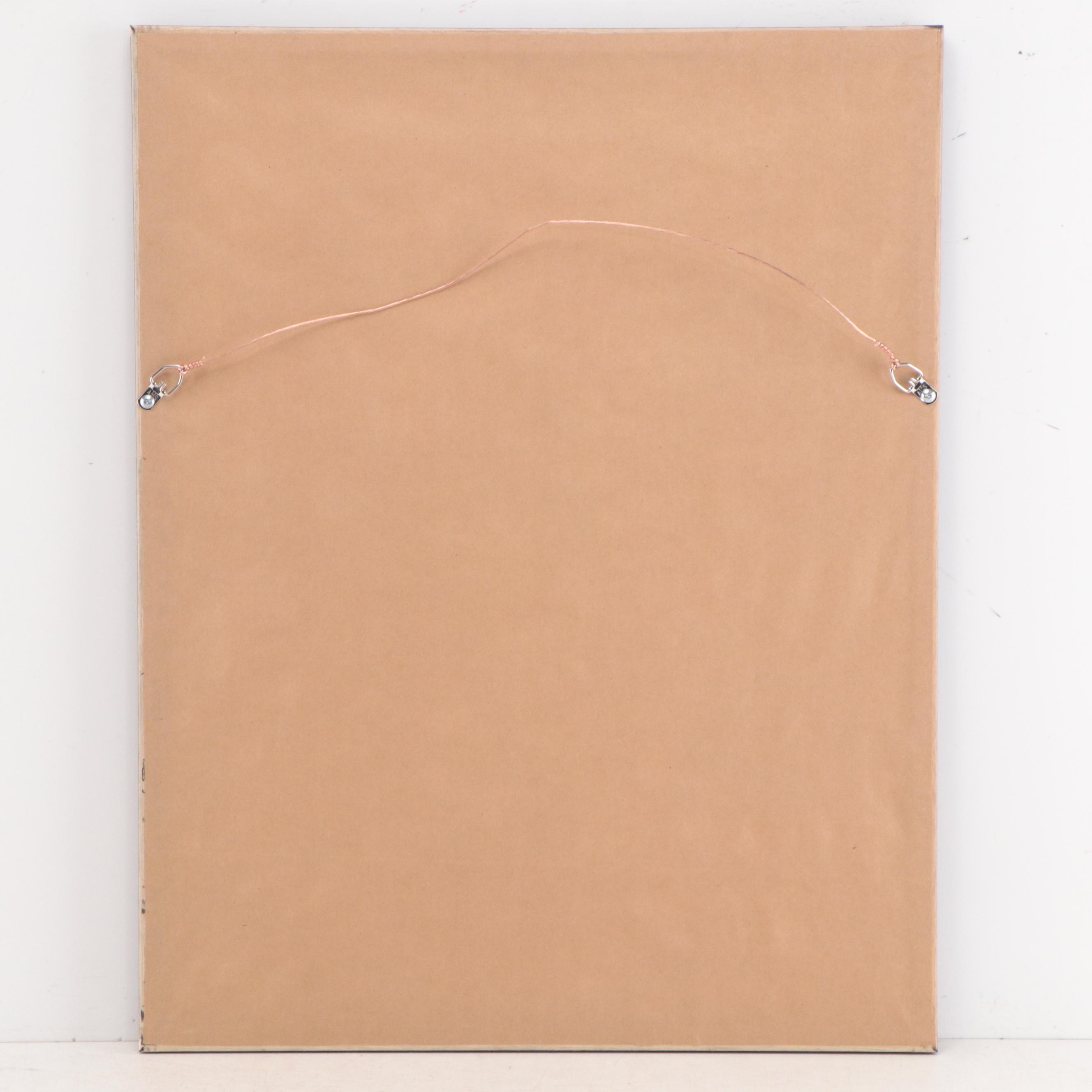 Giclée Blueprint of the Old Lewis Hunter Distillery Co.