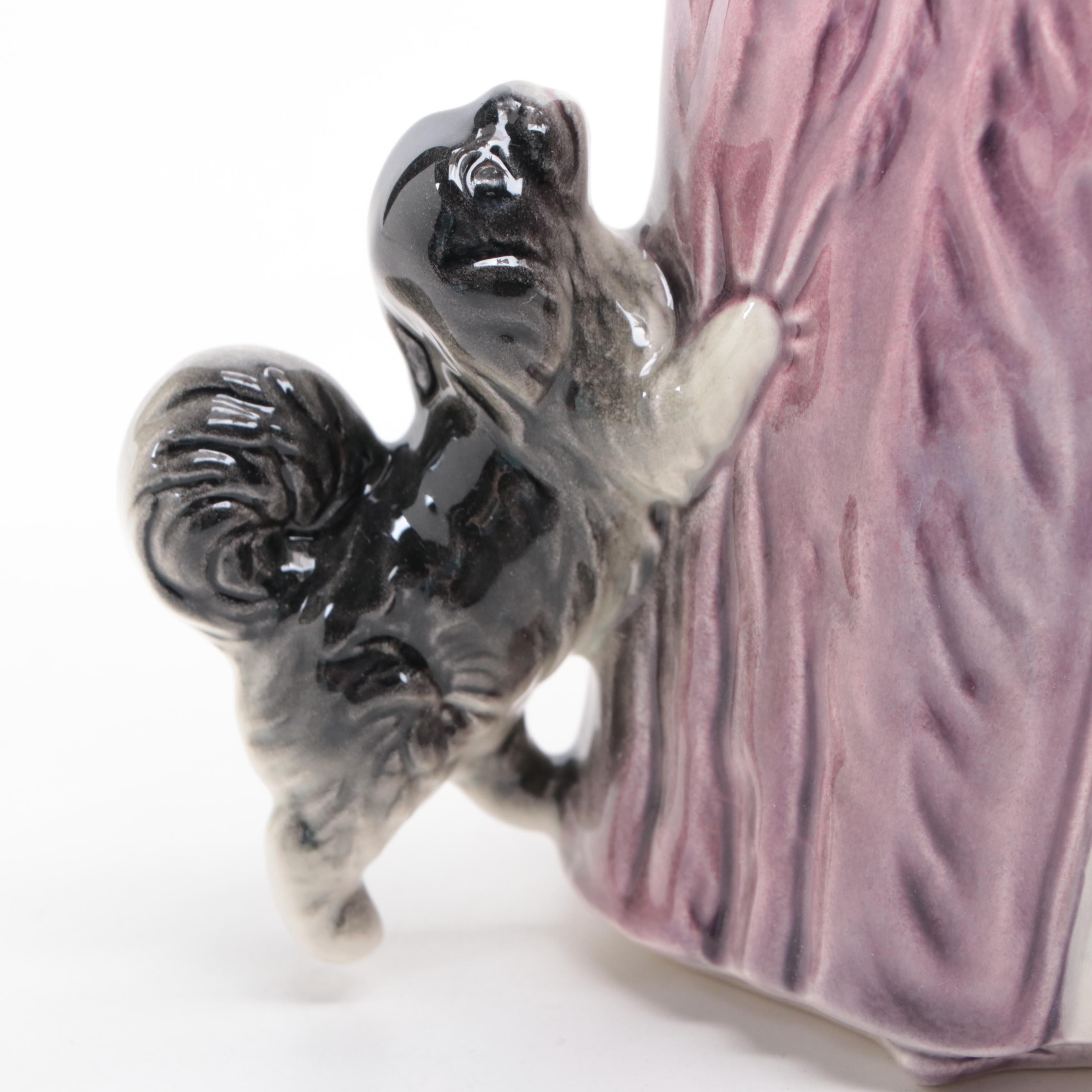 Goebel "Say Please" and Other Porcelain Lady in Gown Figurines