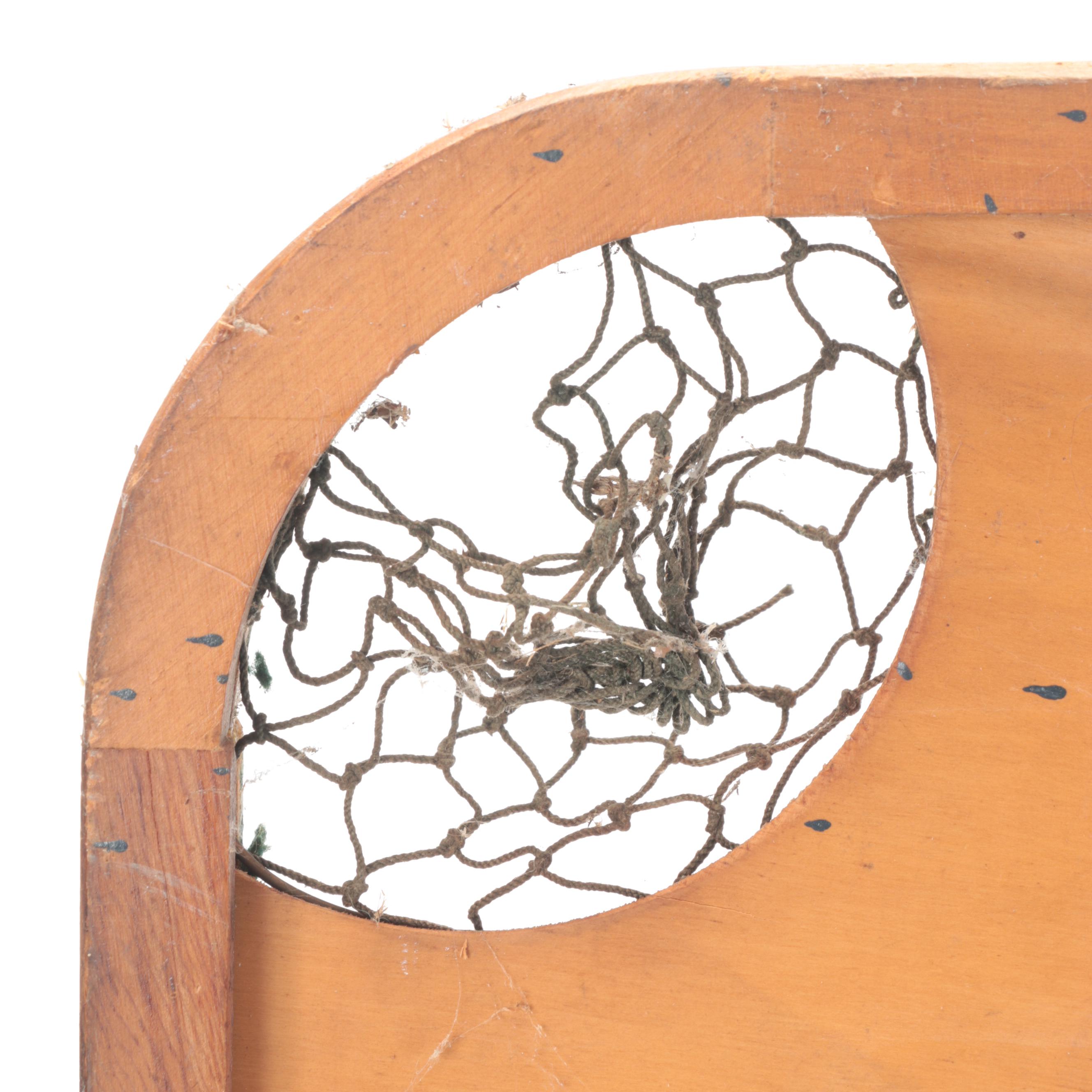 Carrom Game Board With Accessories, Early to Mid-20th Century