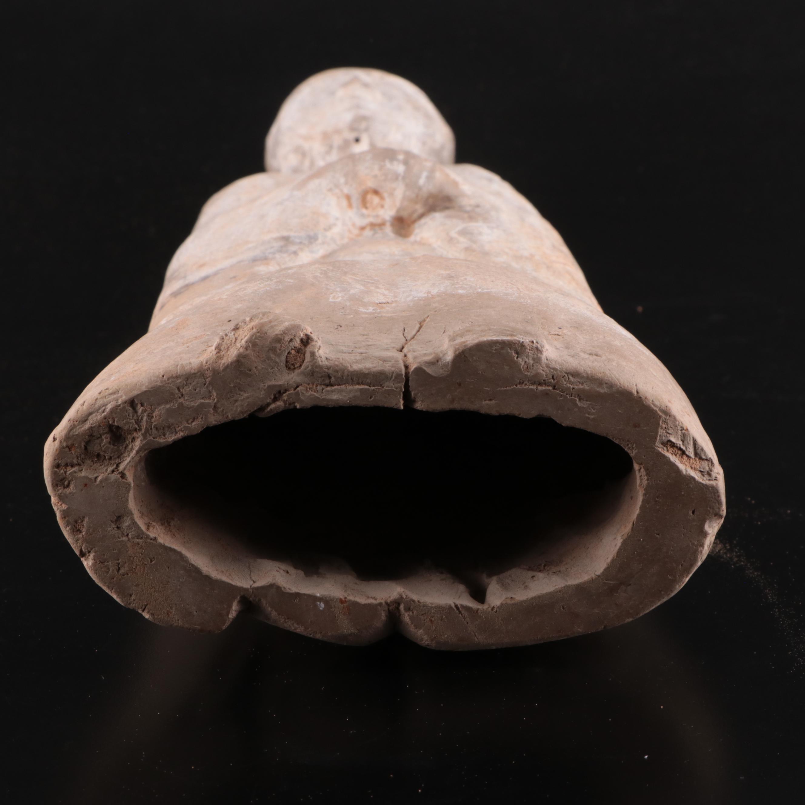 Large Earthenware Tomb Figure, Possibly Han Dynasty