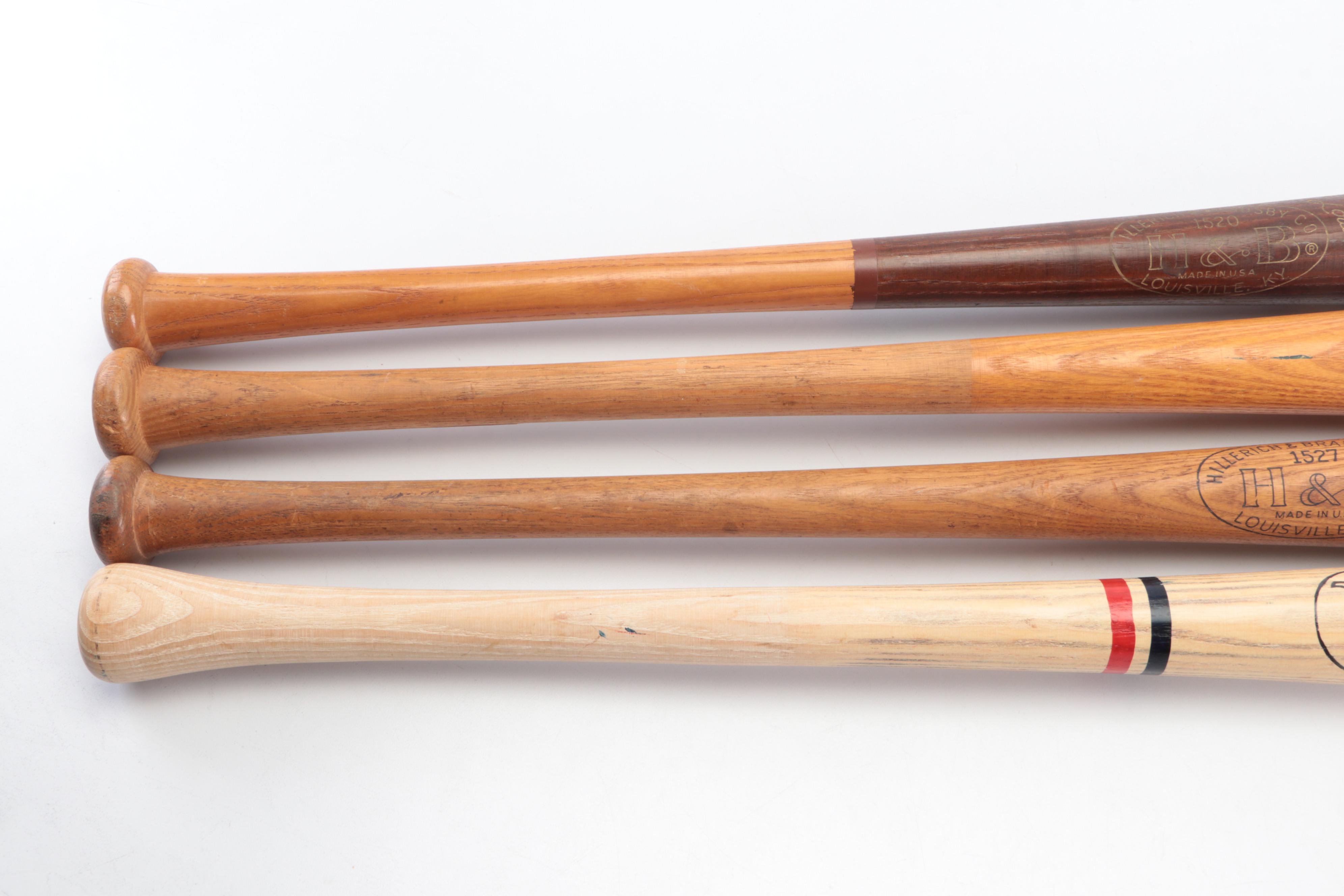 Al Kaline, Rod Carew and More Signature Model Wooden Baseball Bats