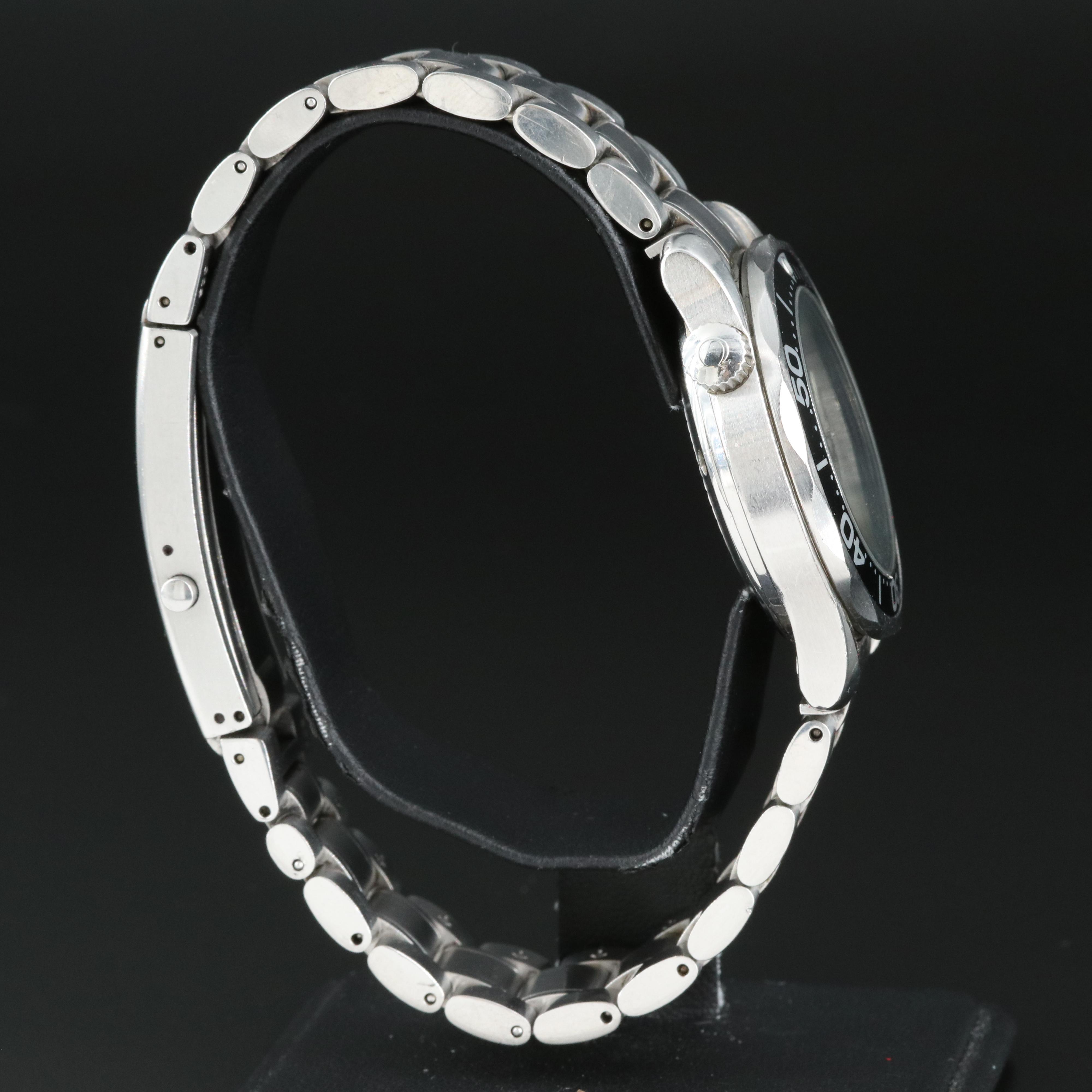 Stainless Steel Omega Seamaster Automatic Watch