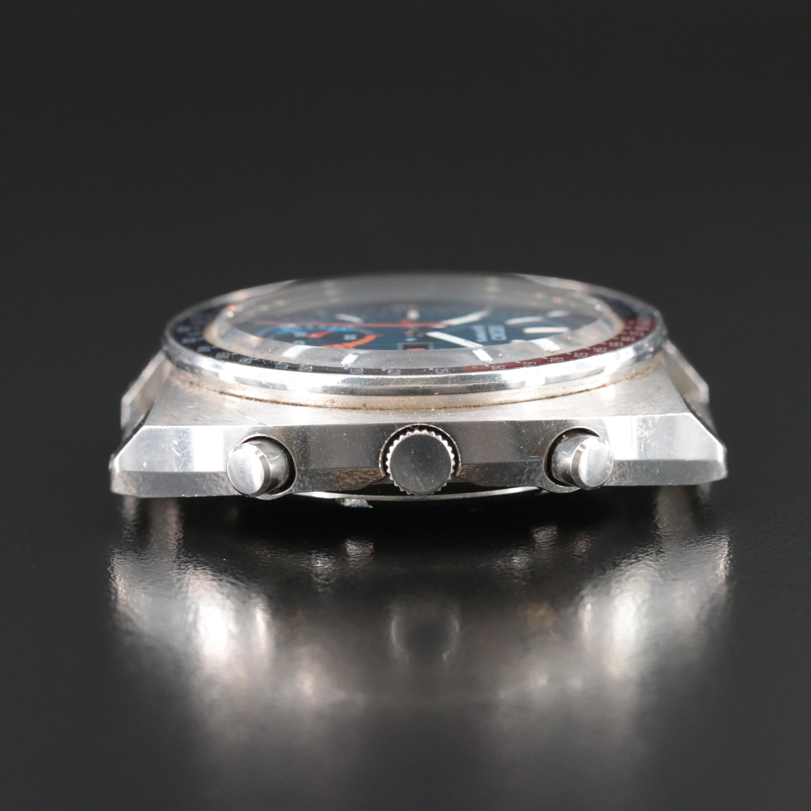 Seiko 5 Speed Timer Automatic Pepsi Bezel Watch