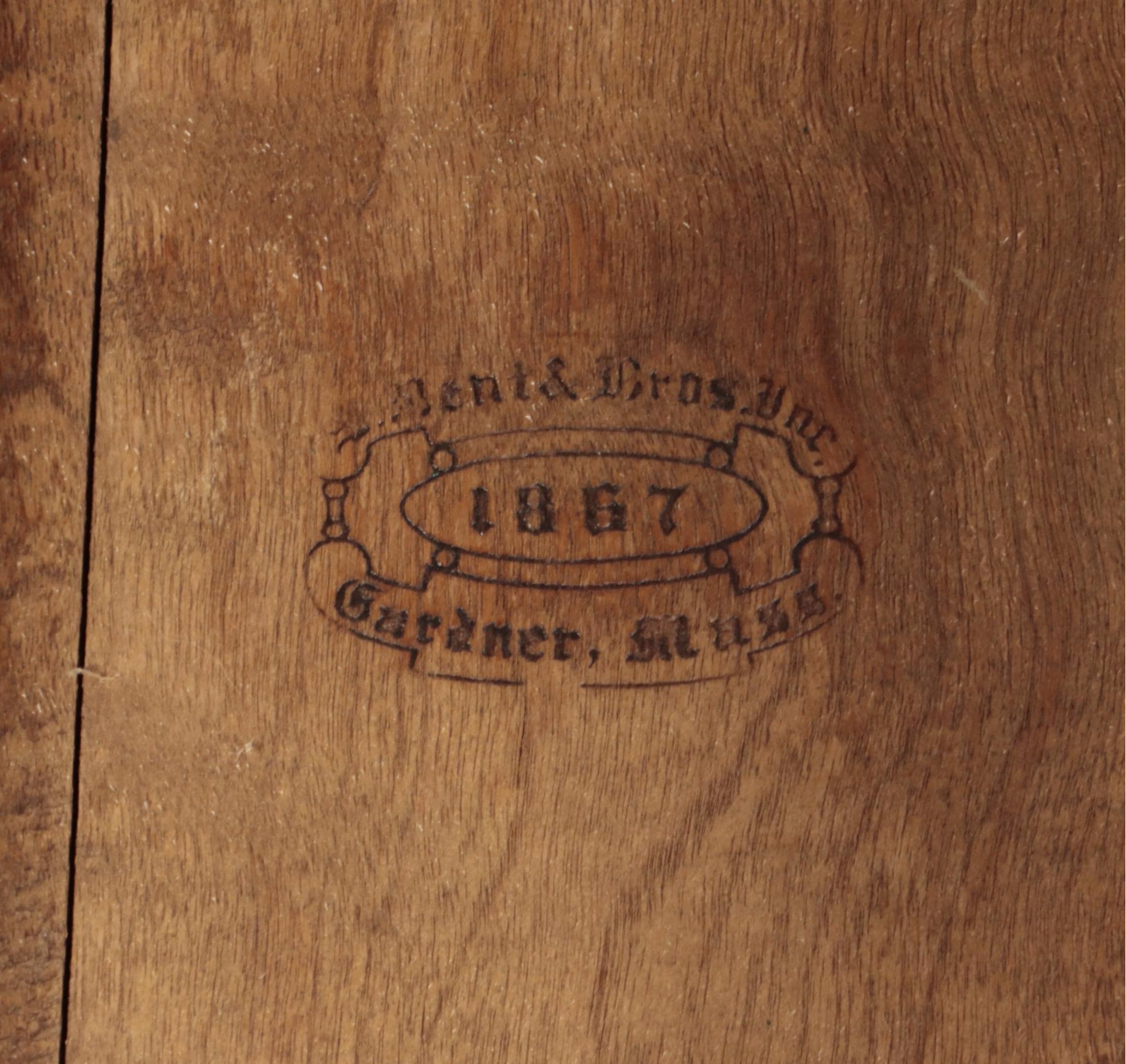 Wooden Rocking Chair Made of Baseball Bats and Equipment