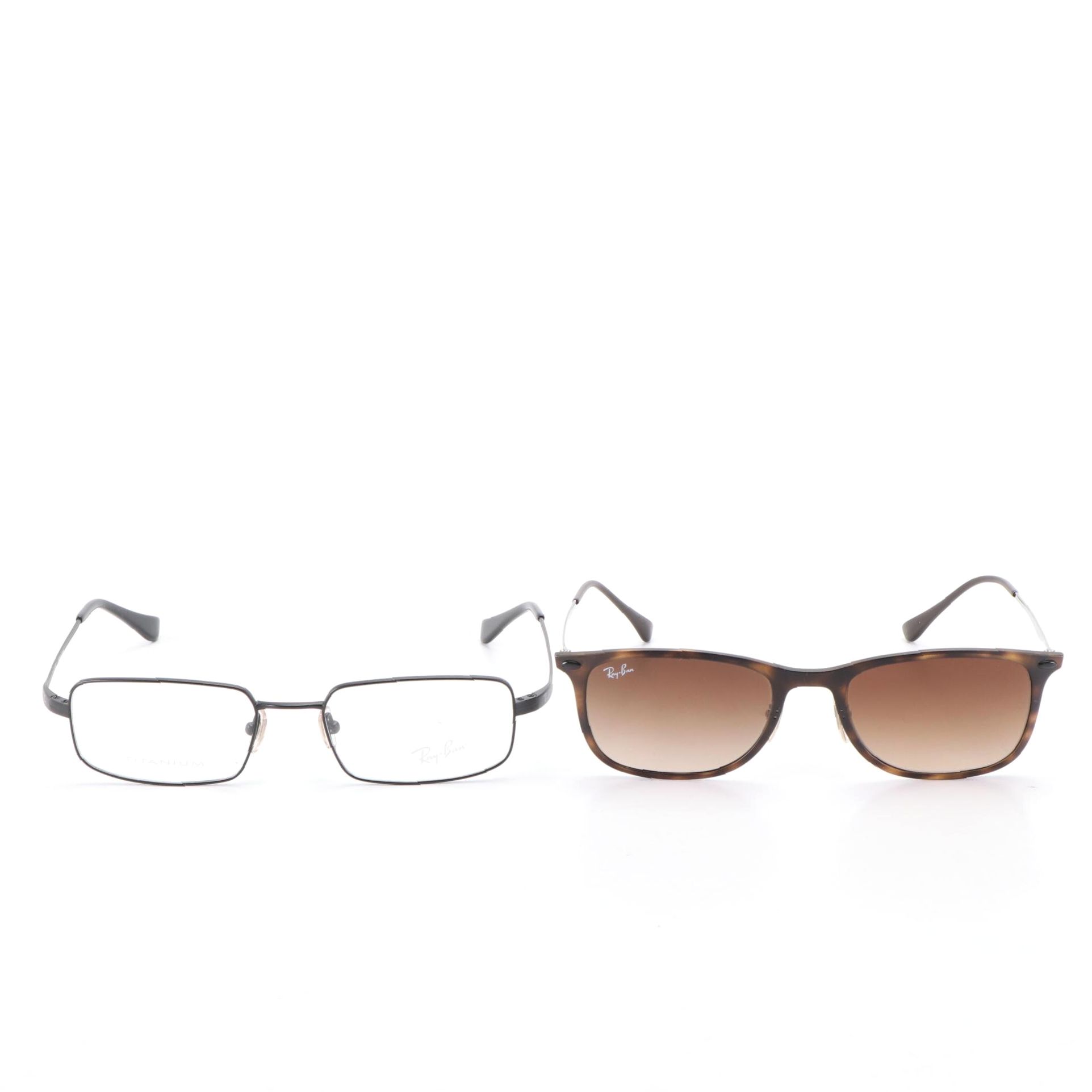 Ray-Ban RB 4225 Sunglasses and RB 8610 Eyeglass Frames