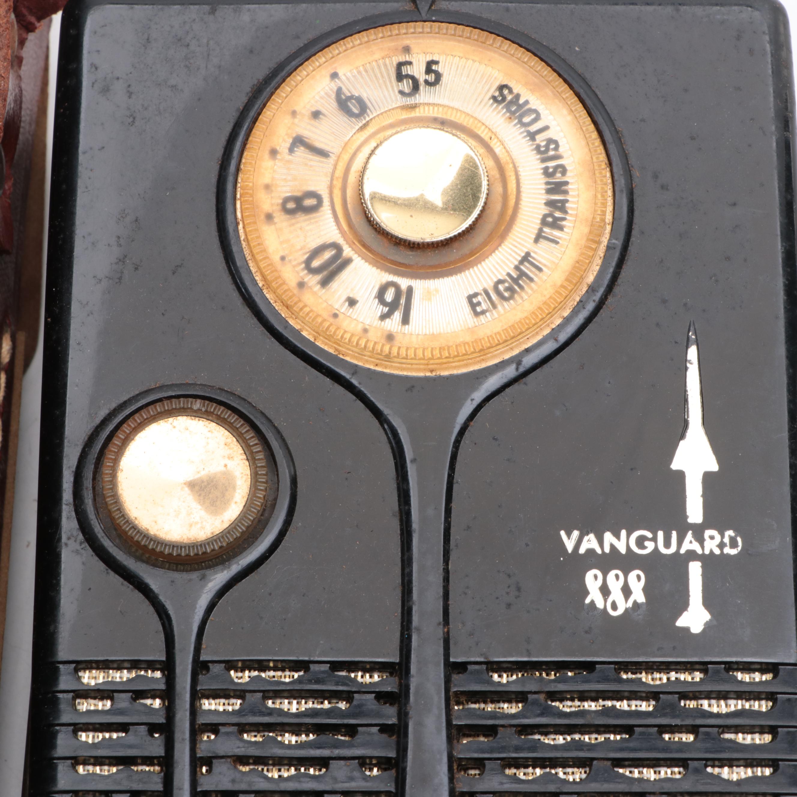 Emerson Vanguard Transistor Radio and Deluxe Electra Transistor Radio, More