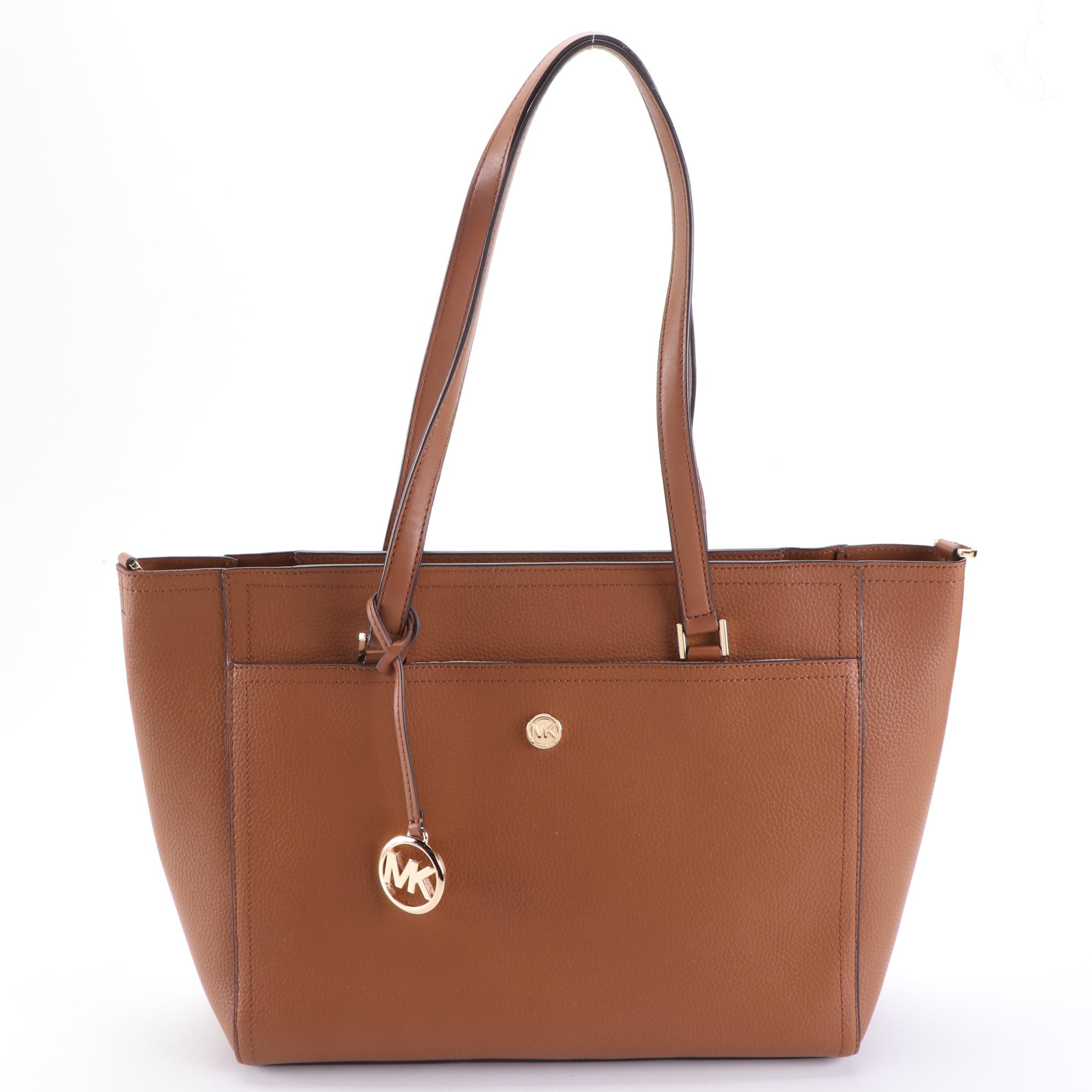 Michael Kors Maisie 3-in-1 Large Tote and Bedford Belted Bag in Grained Leather