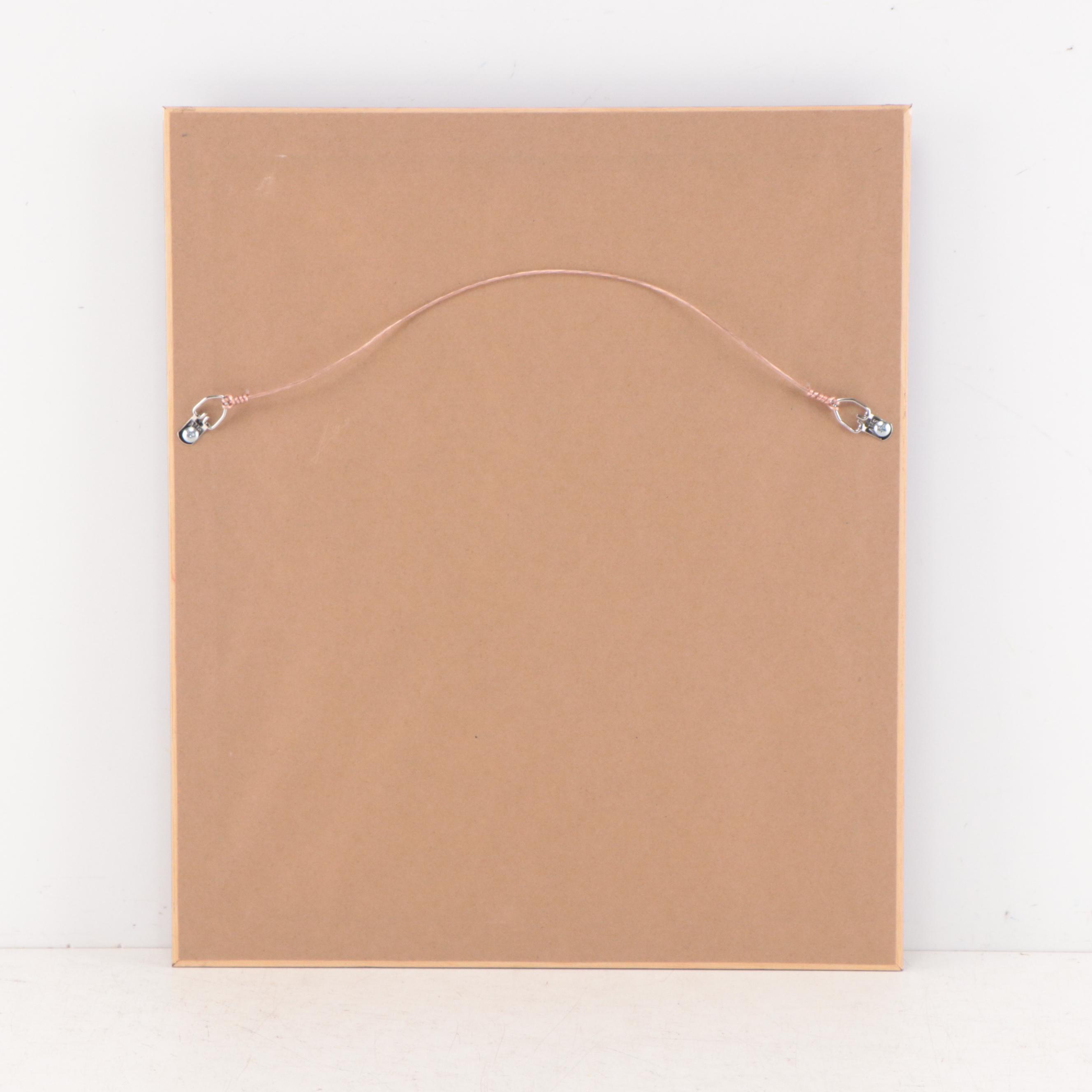 Mitchell's Hand-Colored Engraved Map of Midwestern United States, 1871