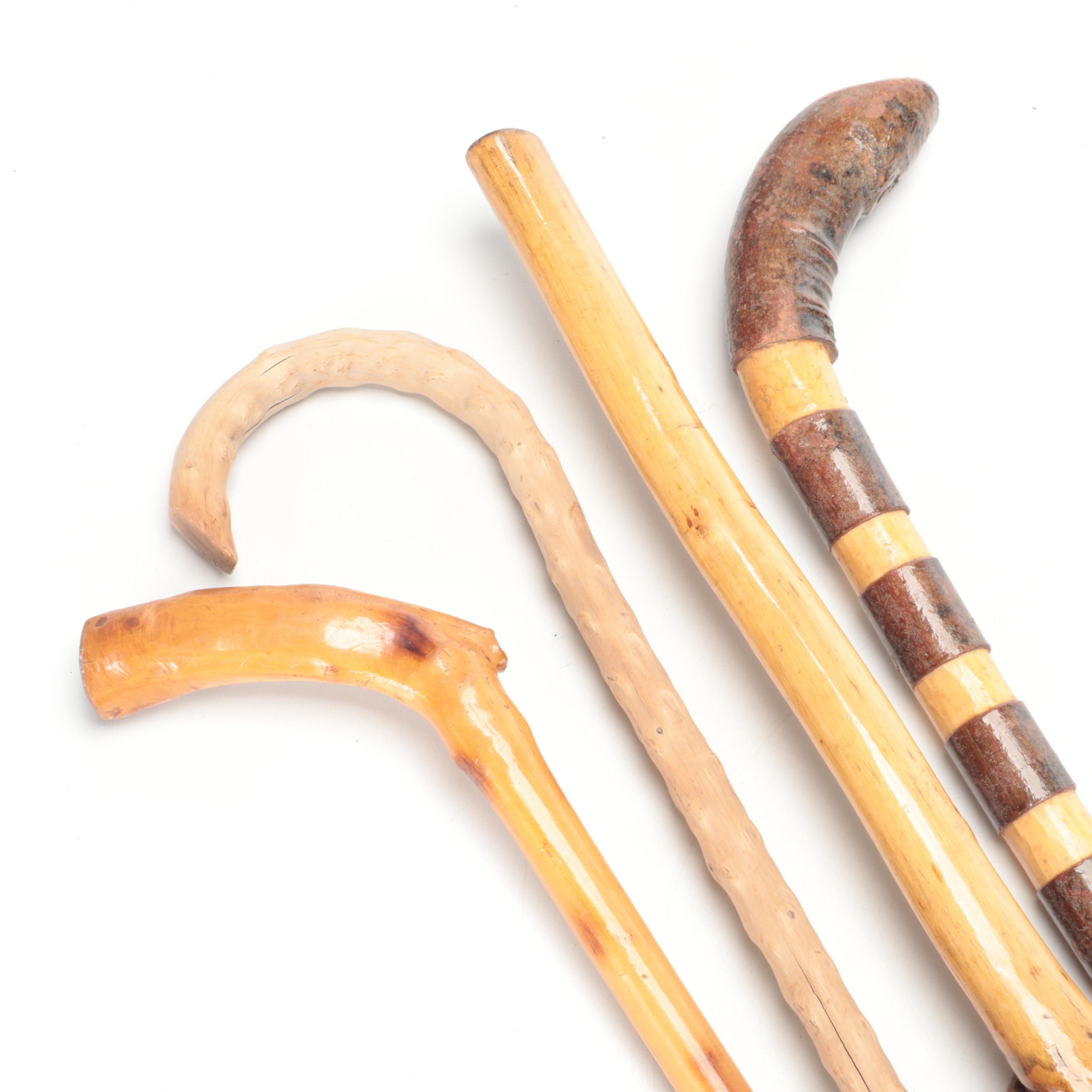 Twisted Vine, Thornwood and Other Wooden Canes, Walking Stick