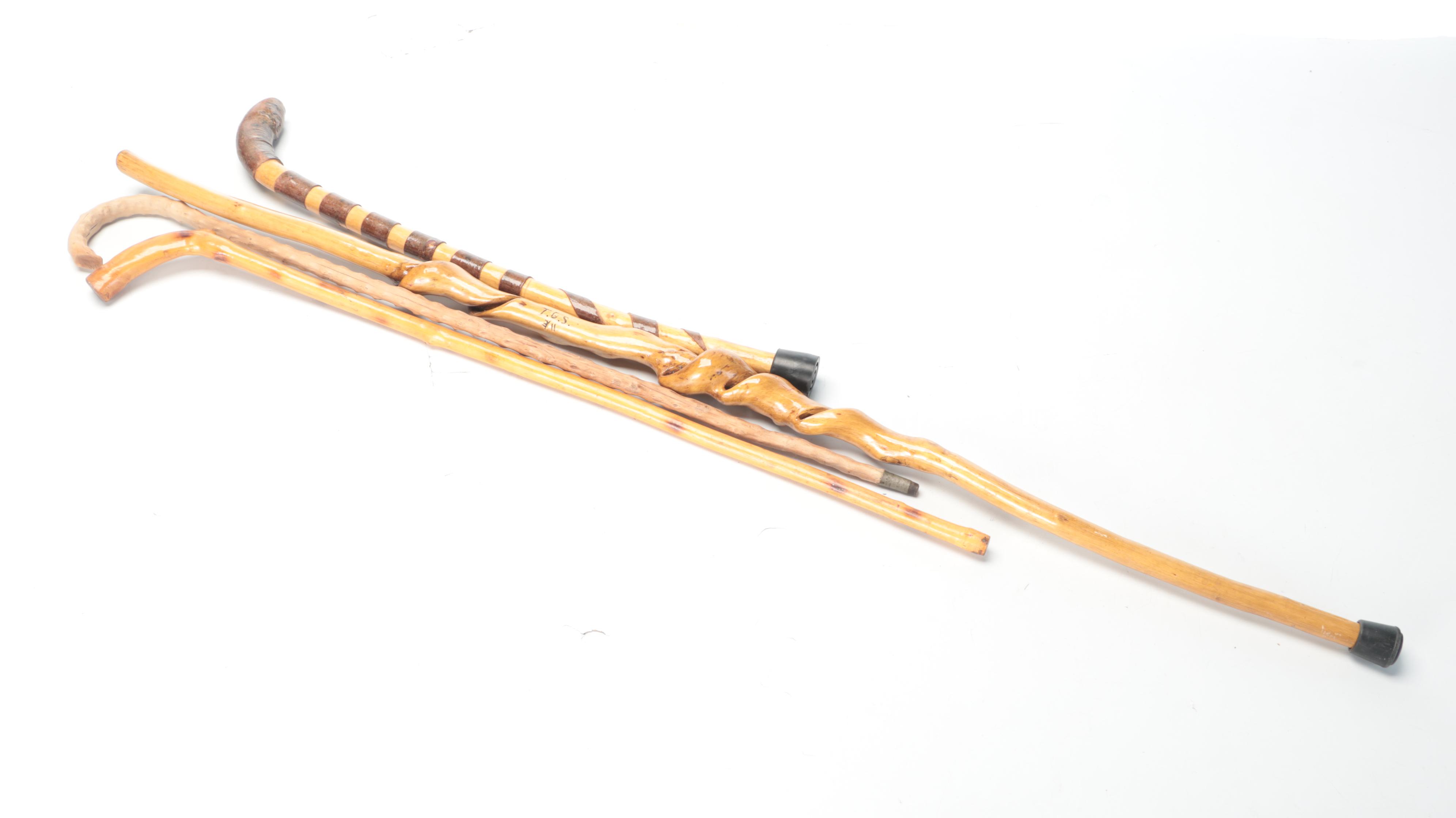 Twisted Vine, Thornwood and Other Wooden Canes, Walking Stick