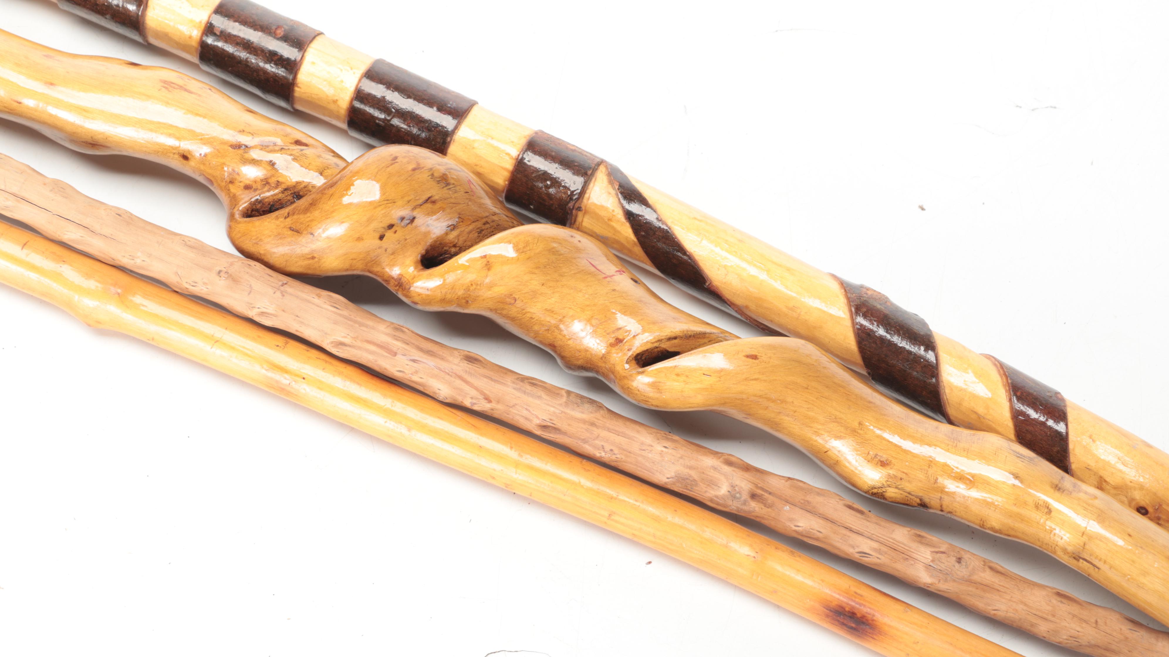 Twisted Vine, Thornwood and Other Wooden Canes, Walking Stick