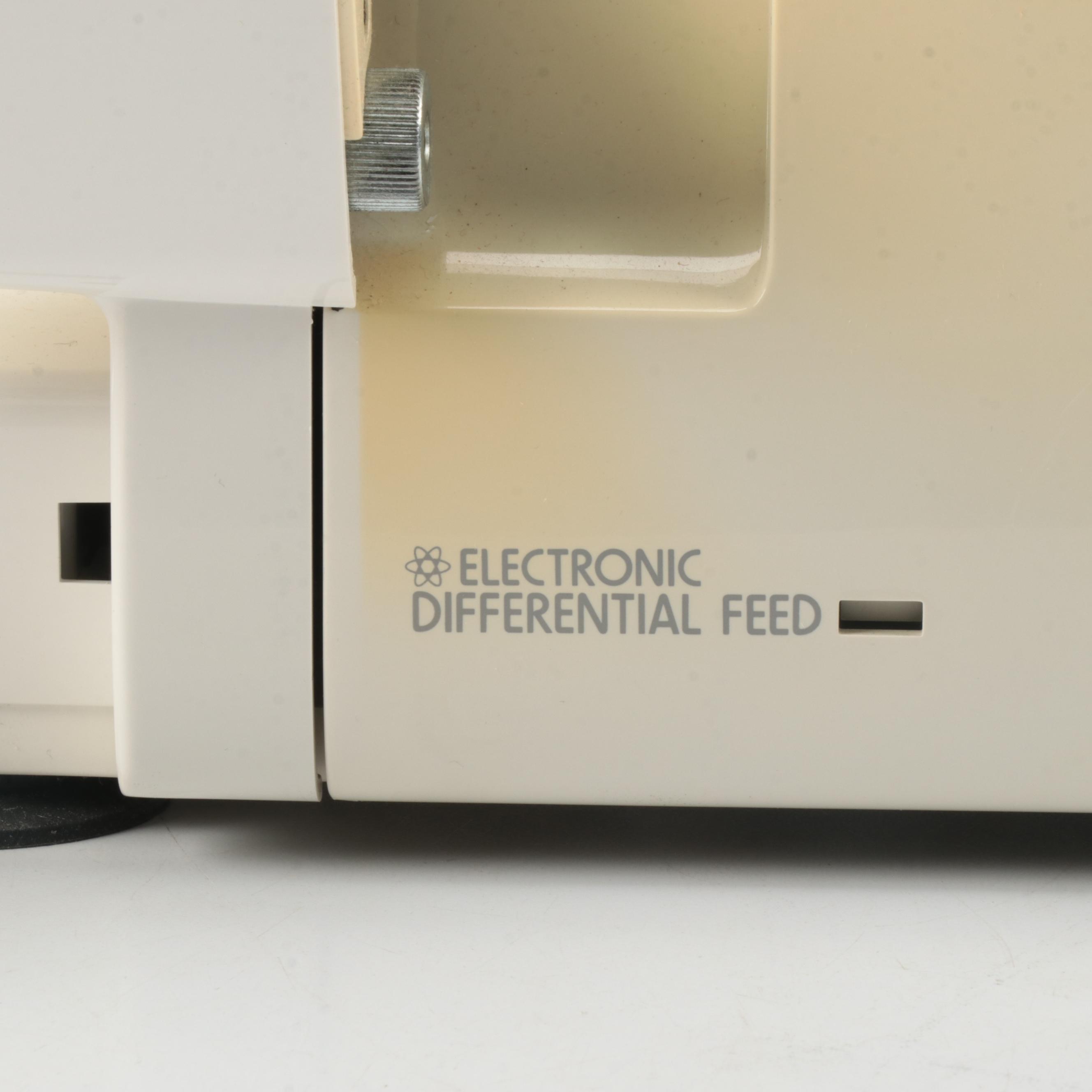 Singer Ultralock Serger, Model 14U554, with Accessories