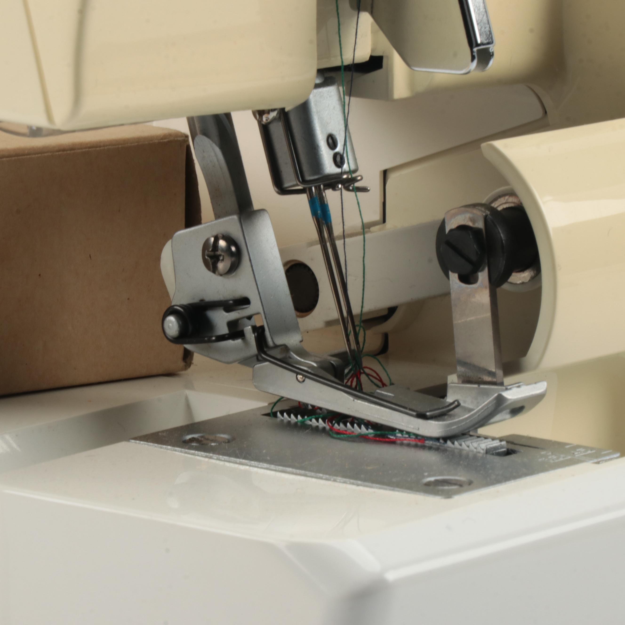 Singer Ultralock Serger, Model 14U554, with Accessories