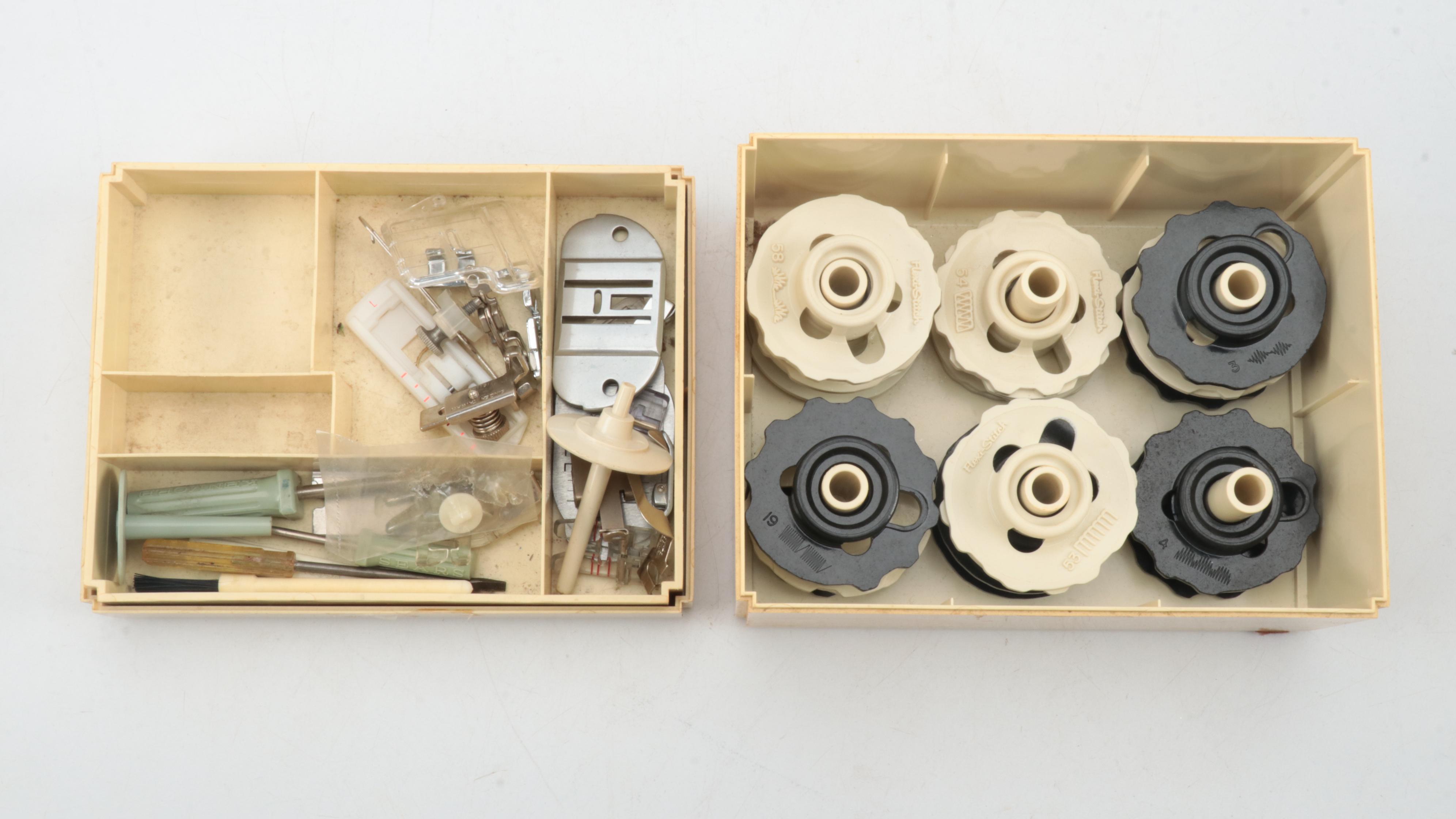 Singer Ultralock Serger, Model 14U554, with Accessories