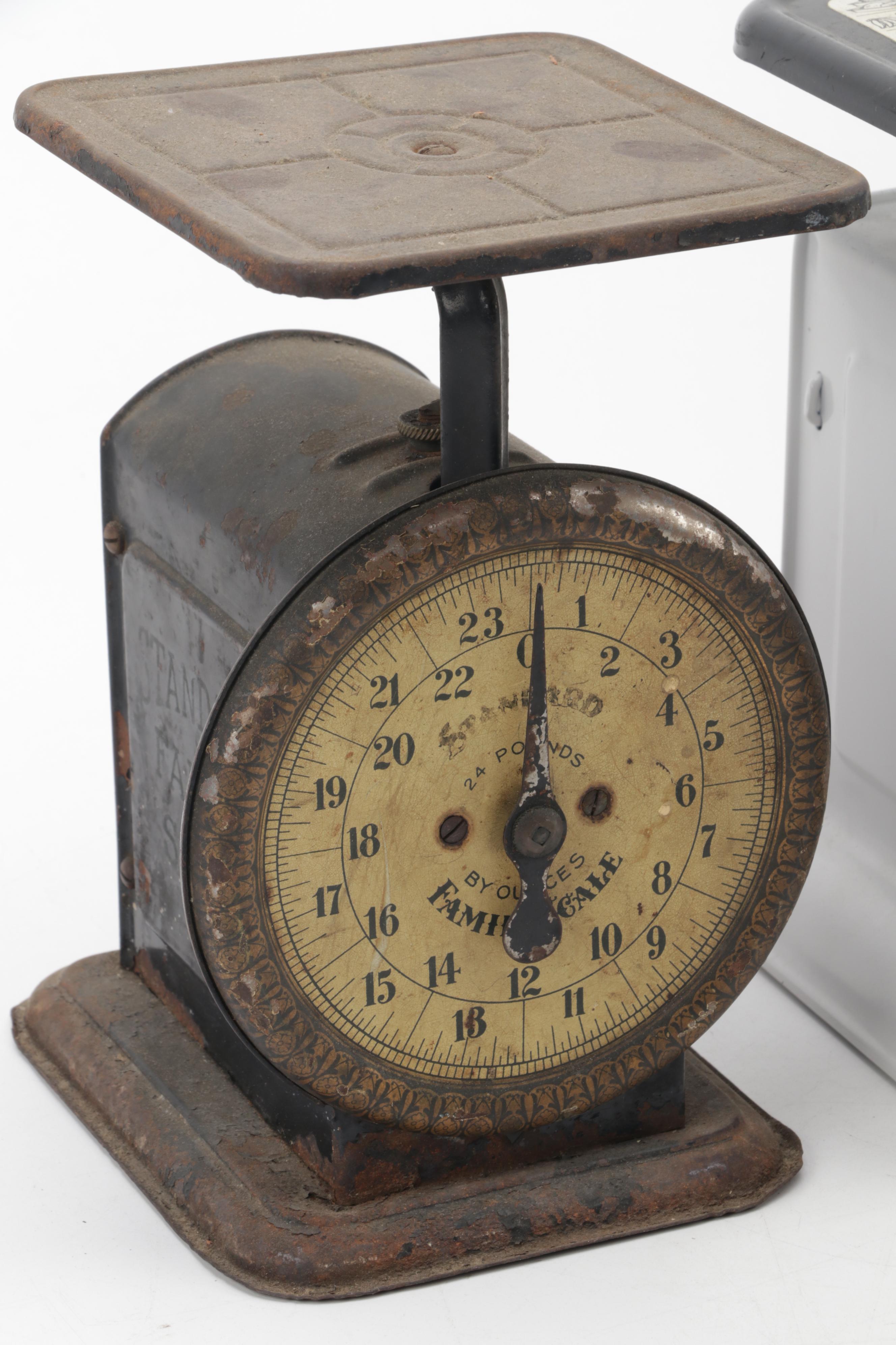 Hanson Model 4000 and Other Kitchen Scale, Early to Mid-20th Century