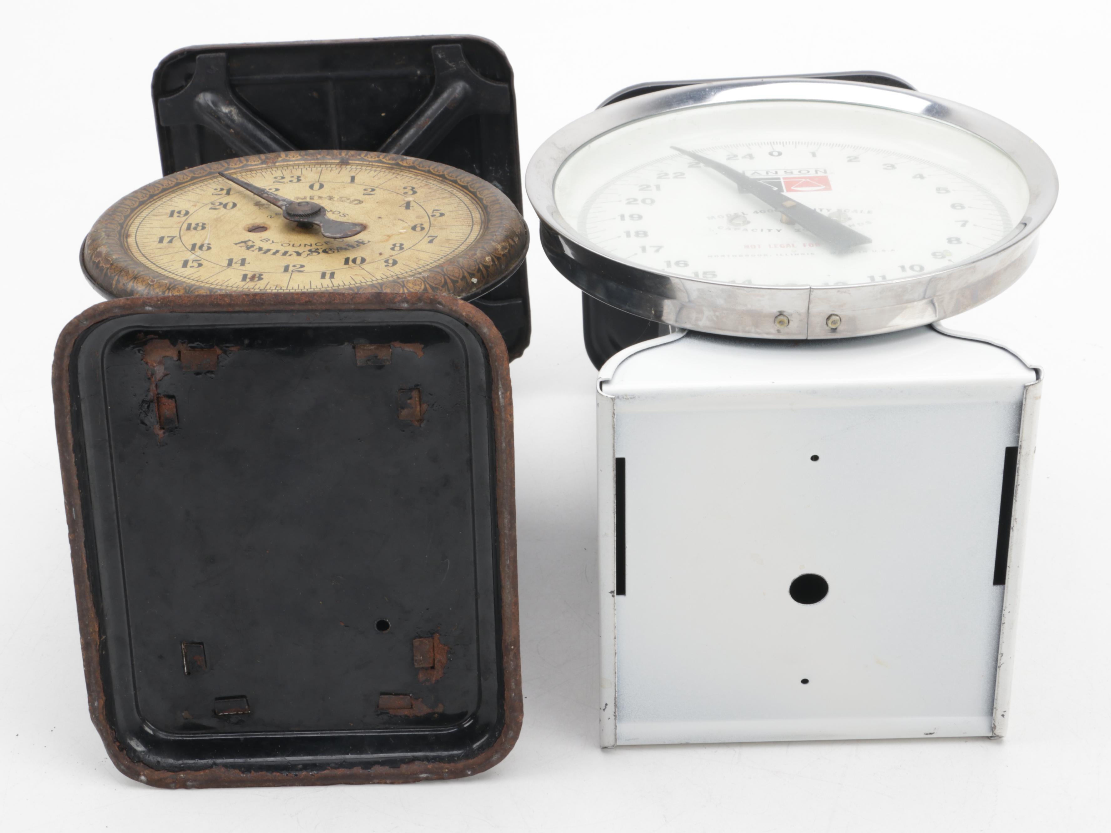 Hanson Model 4000 and Other Kitchen Scale, Early to Mid-20th Century