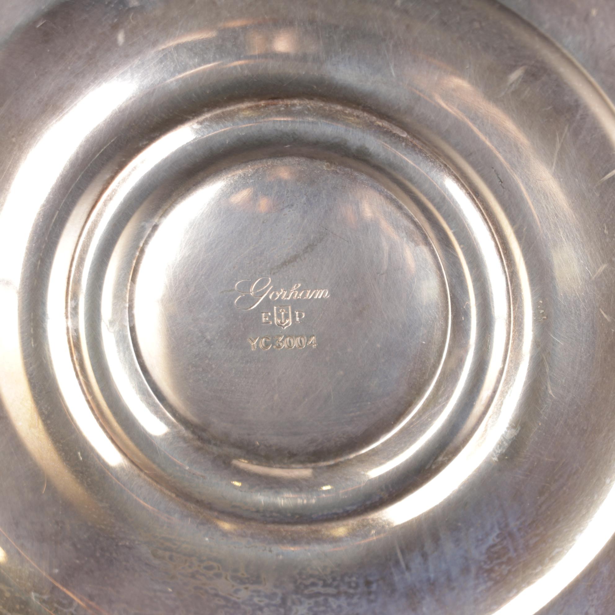 Gorham, Godinger, Rockford and Other Silverplate Candlesticks and Tableware