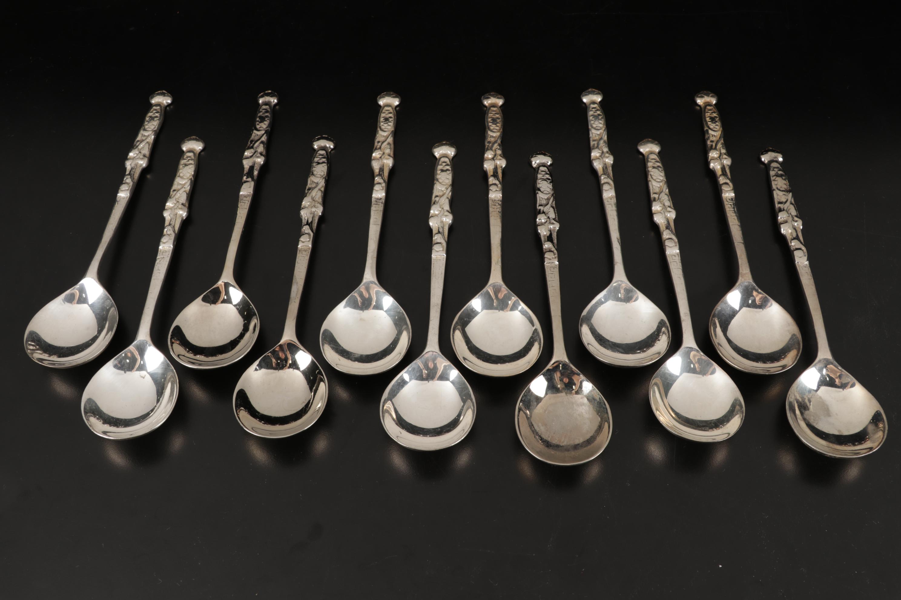 Gorham, Godinger, Rockford and Other Silverplate Candlesticks and Tableware