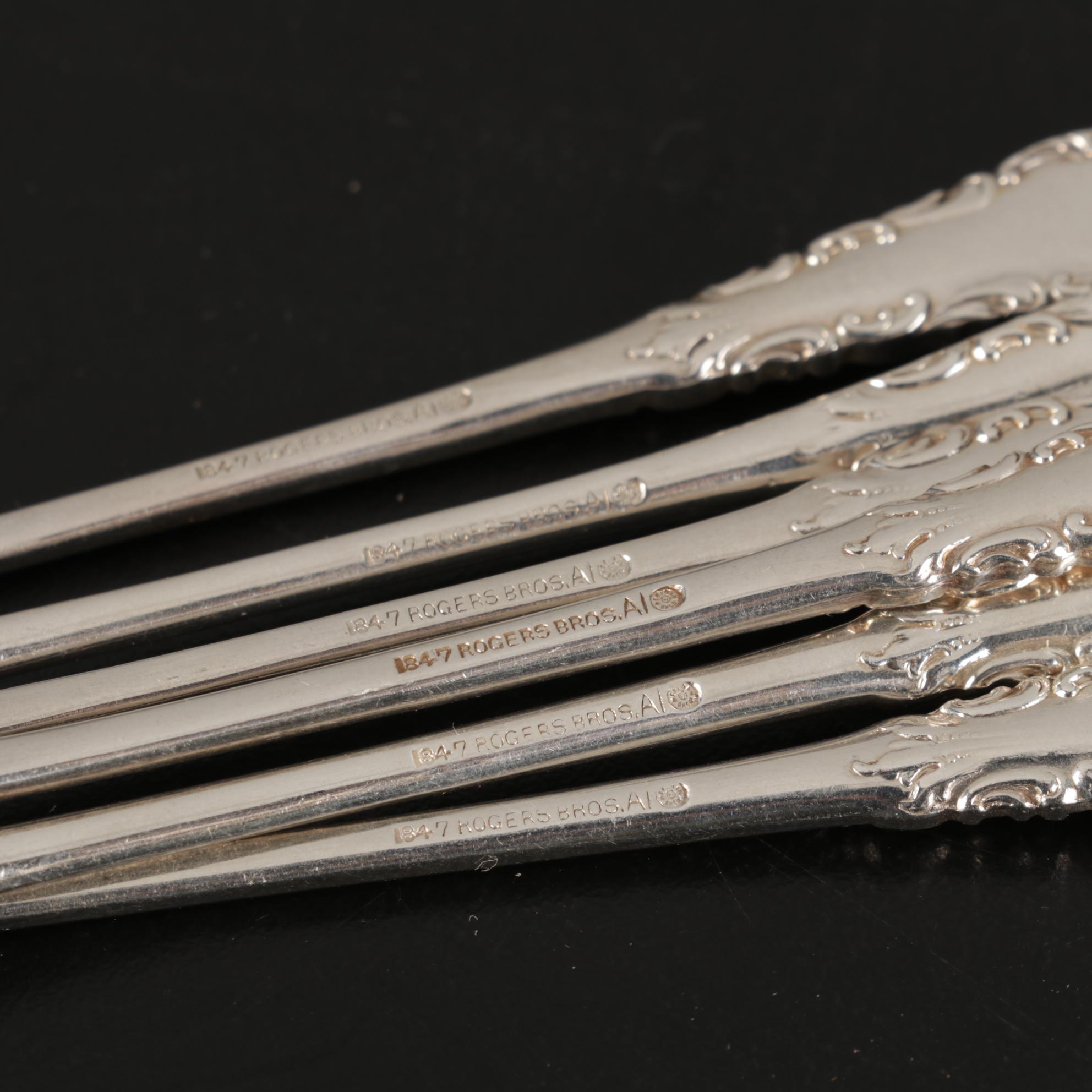 Gorham, Godinger, Rockford and Other Silverplate Candlesticks and Tableware