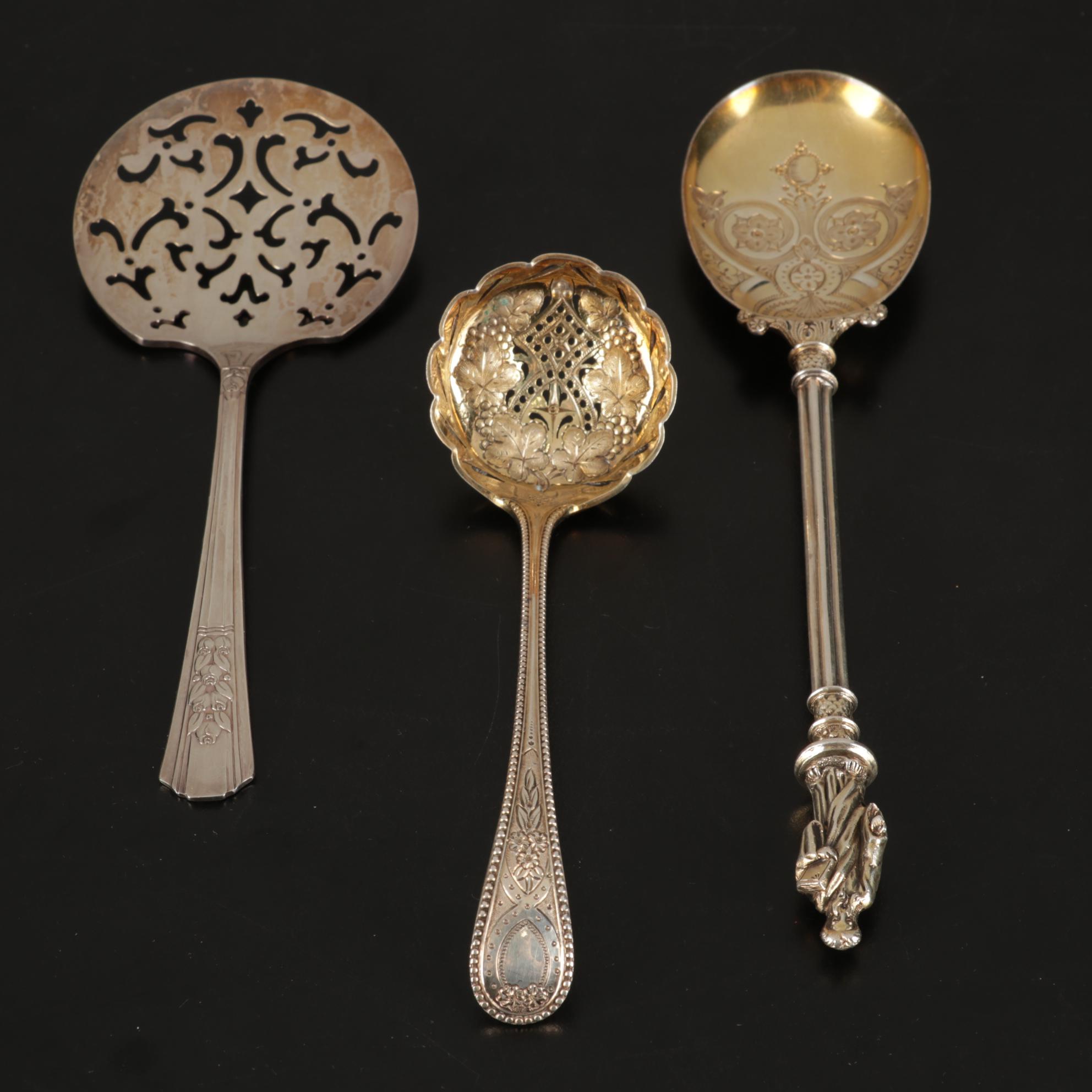 Gorham, Godinger, Rockford and Other Silverplate Candlesticks and Tableware