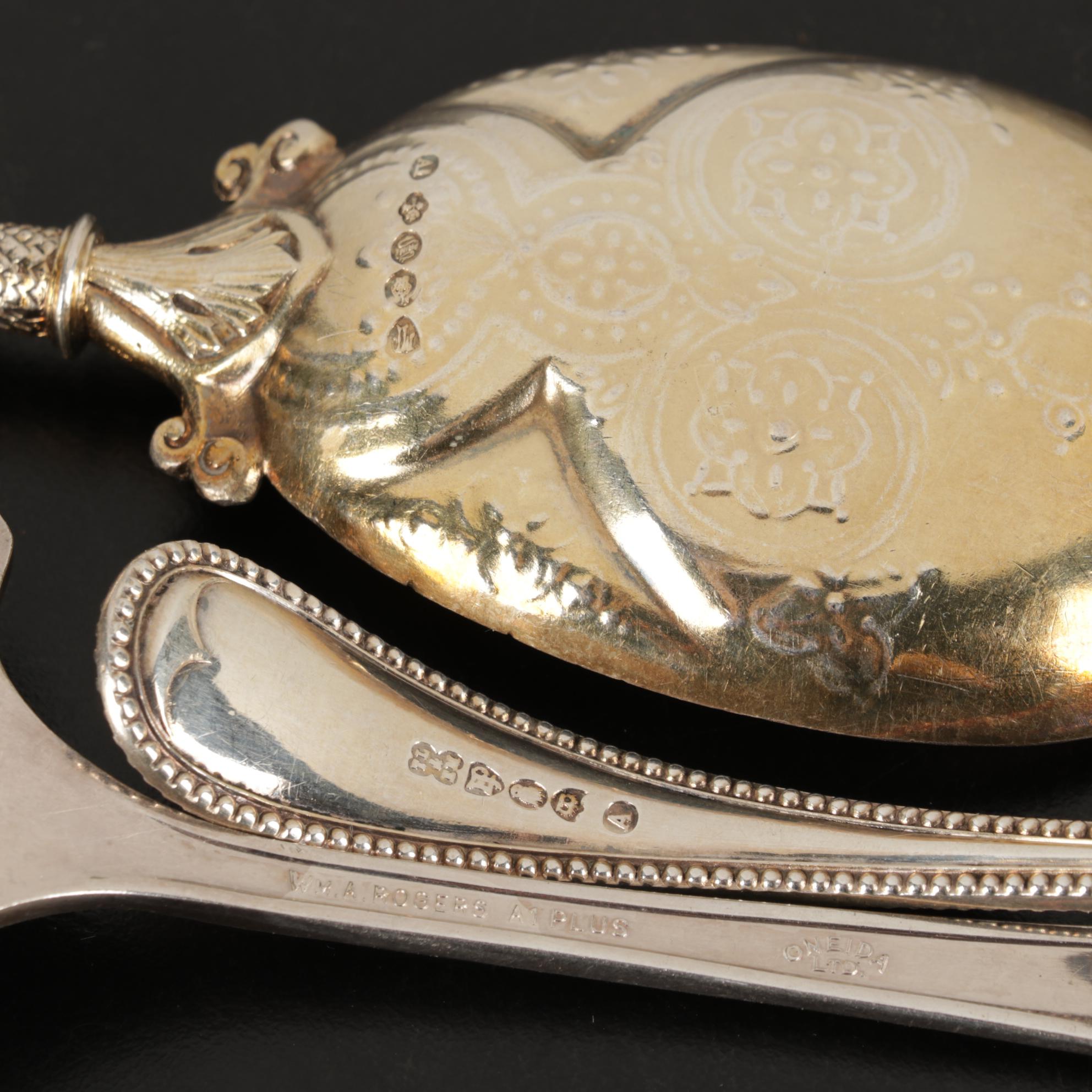 Gorham, Godinger, Rockford and Other Silverplate Candlesticks and Tableware