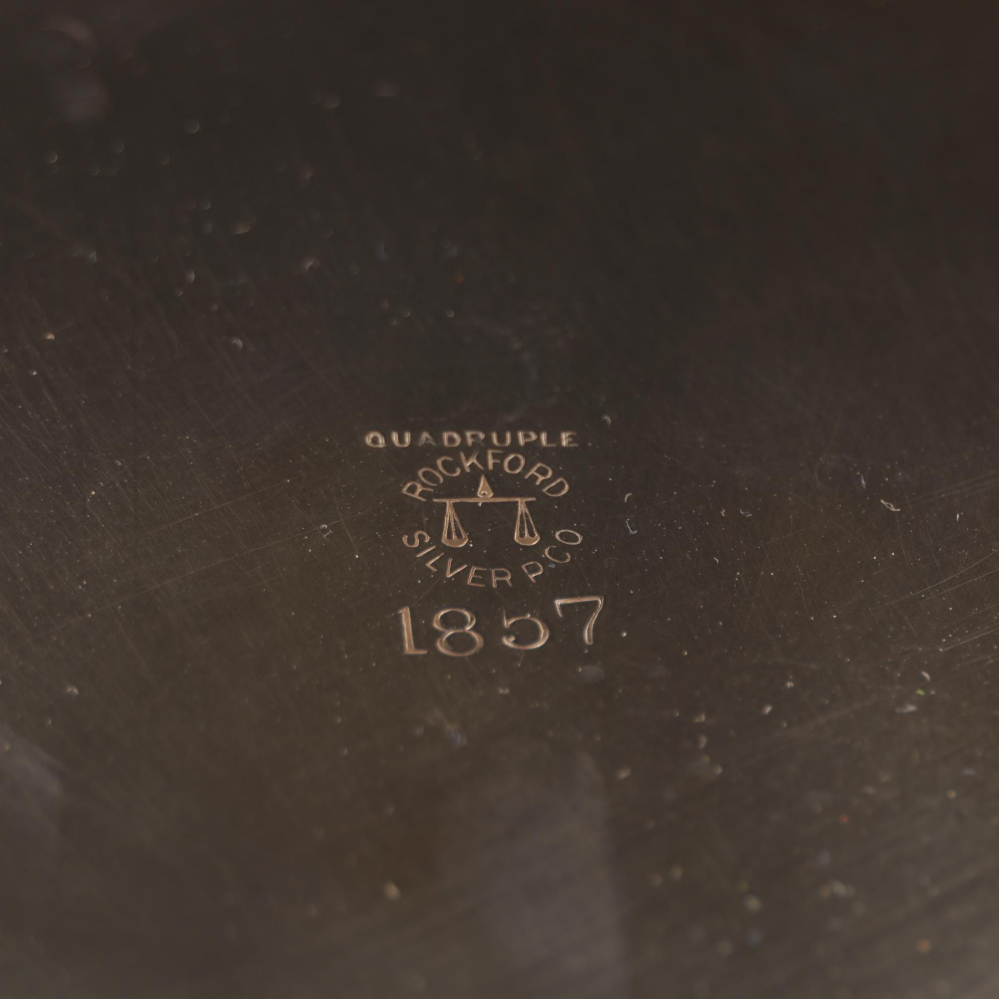 Gorham, Godinger, Rockford and Other Silverplate Candlesticks and Tableware