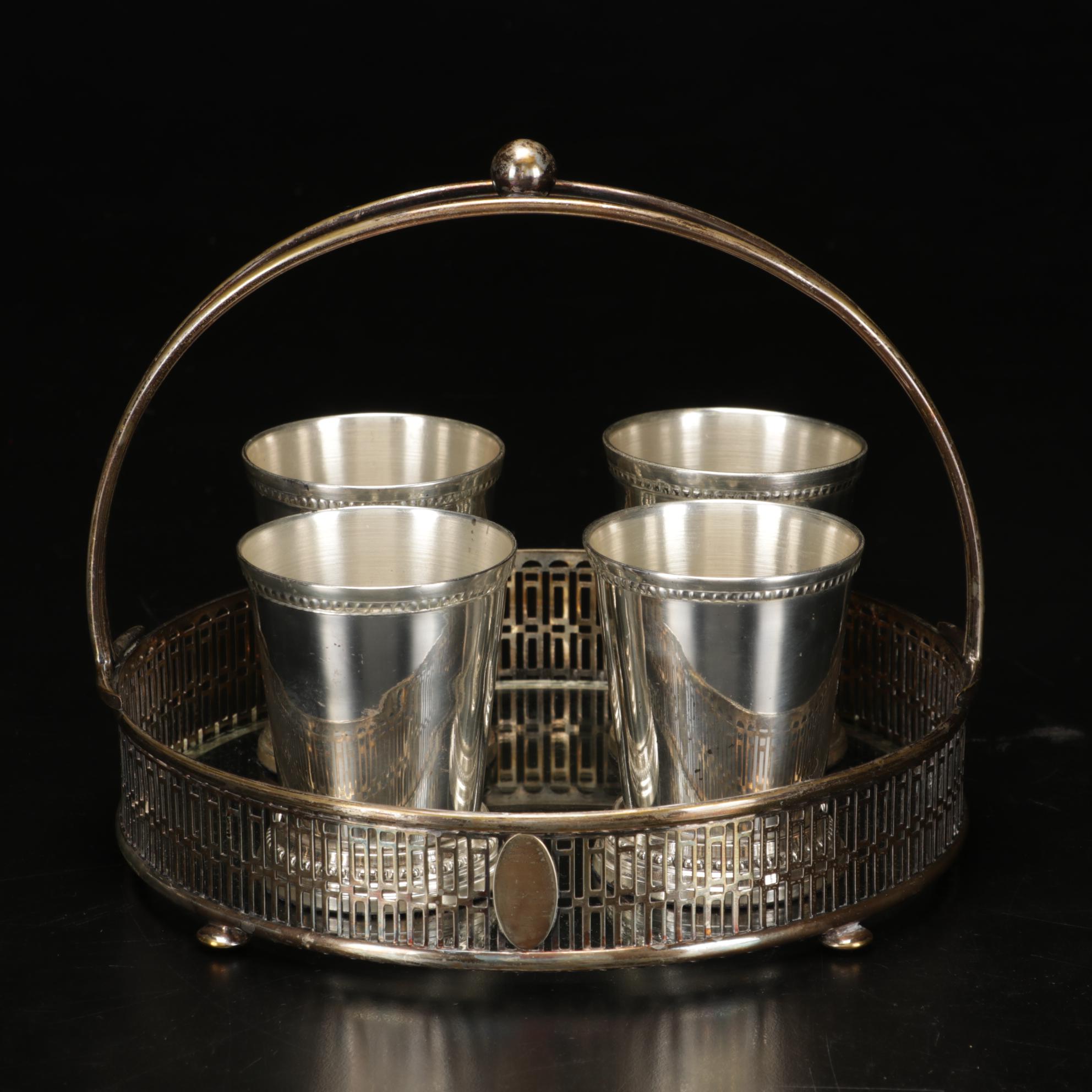 Gorham, Godinger, Rockford and Other Silverplate Candlesticks and Tableware