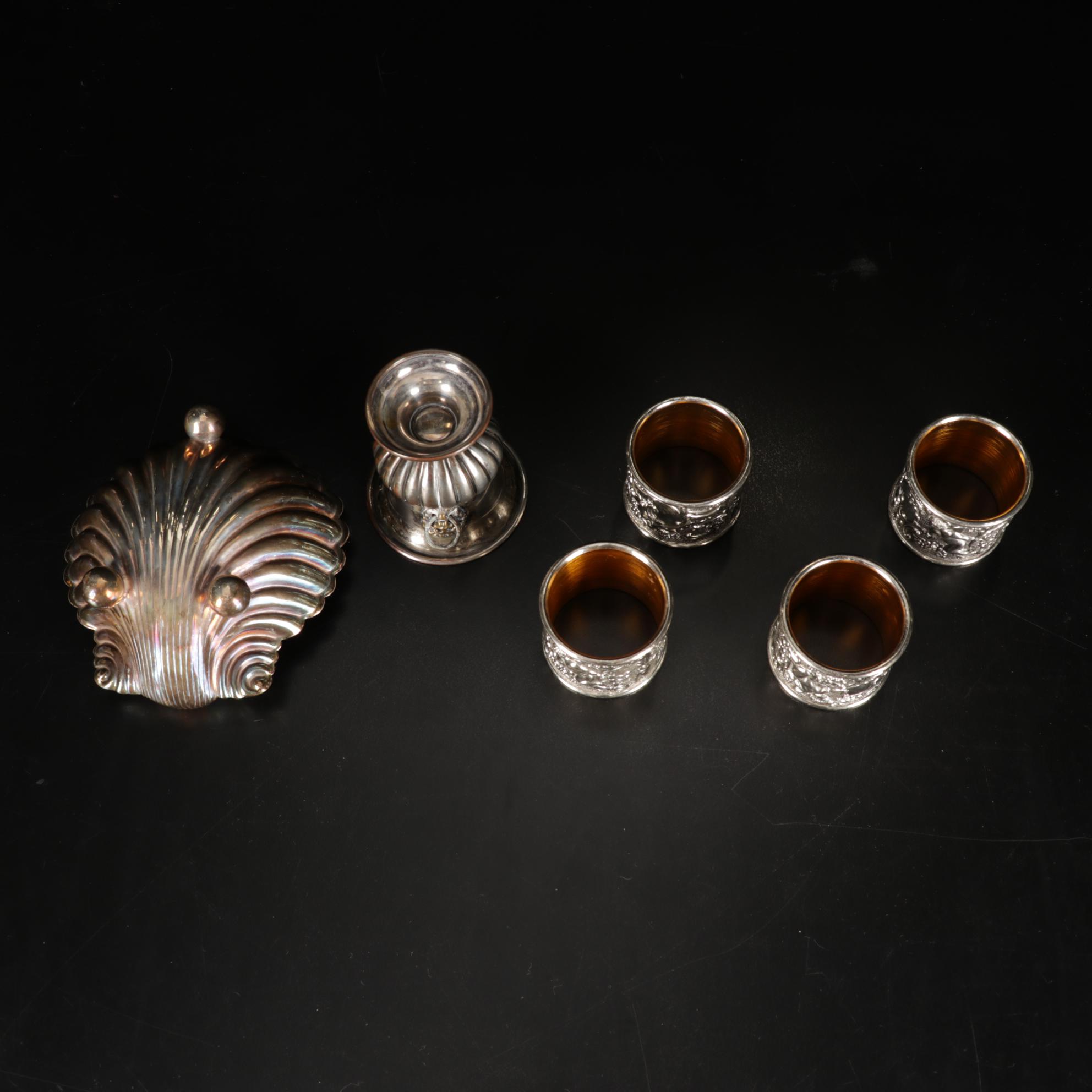 Gorham, Godinger, Rockford and Other Silverplate Candlesticks and Tableware