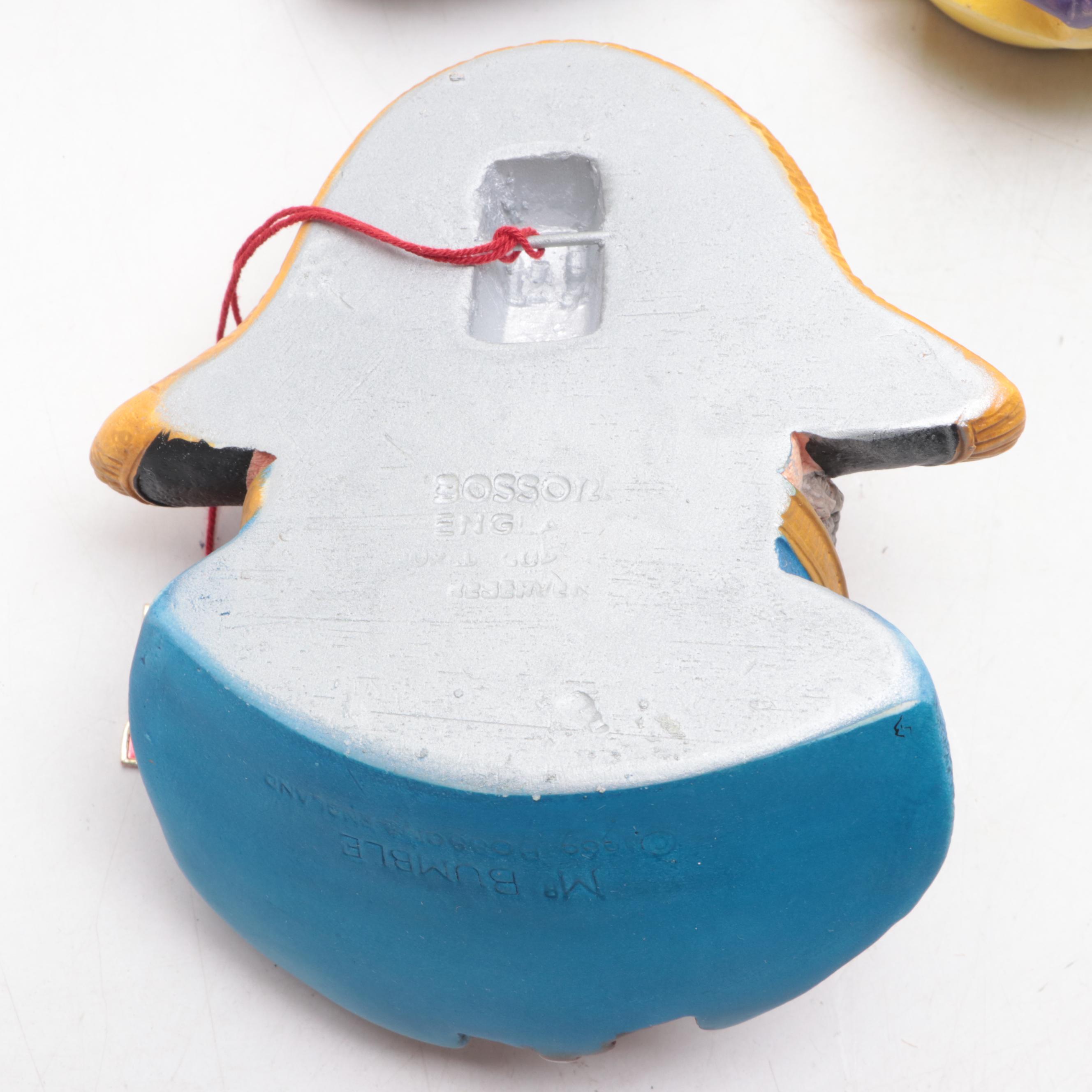 Bossons Plaster Charles Dickens Character Wall Hangings