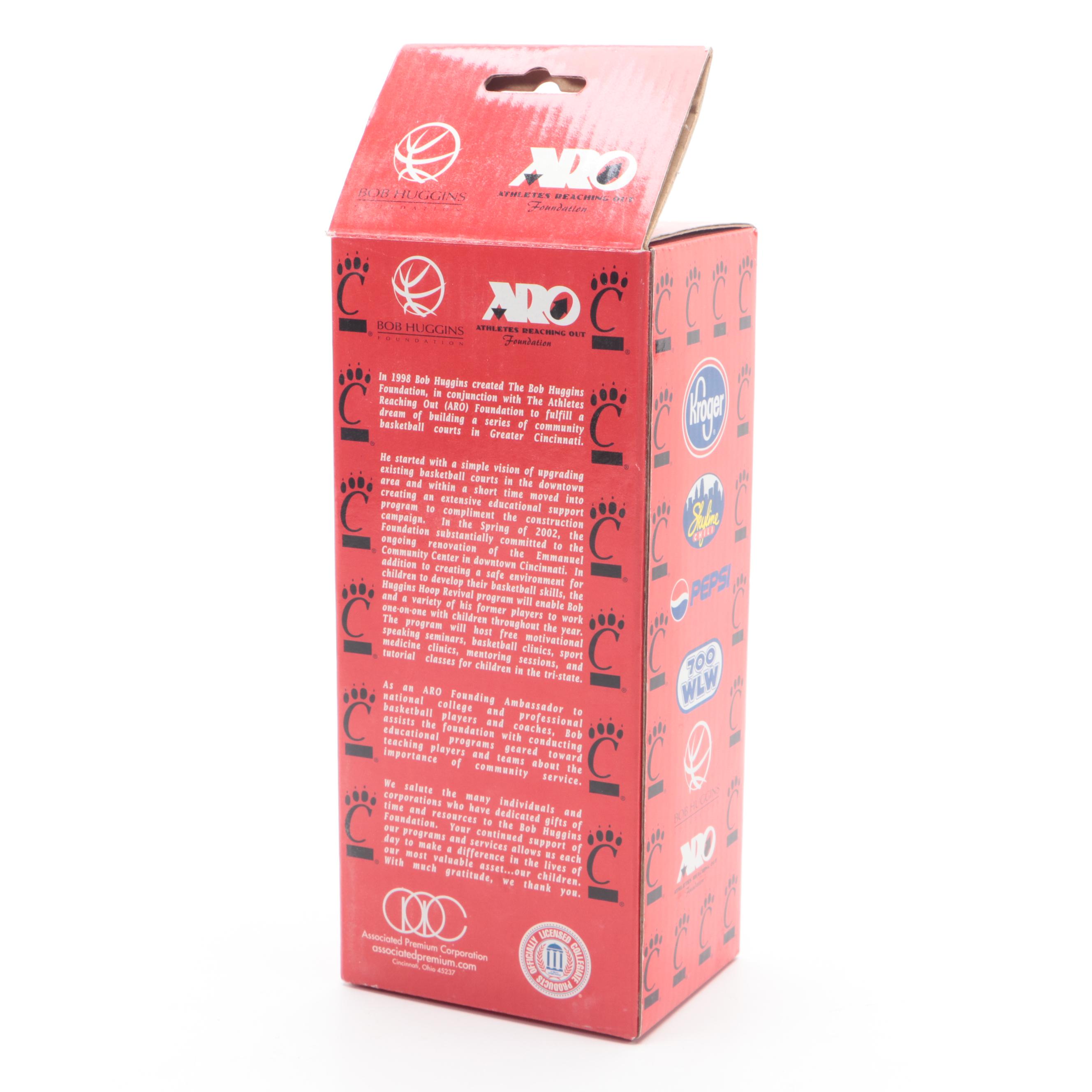 Cincinnati Reds Bob Huggins Bobblehead with Looney Toons Reds Prints and More