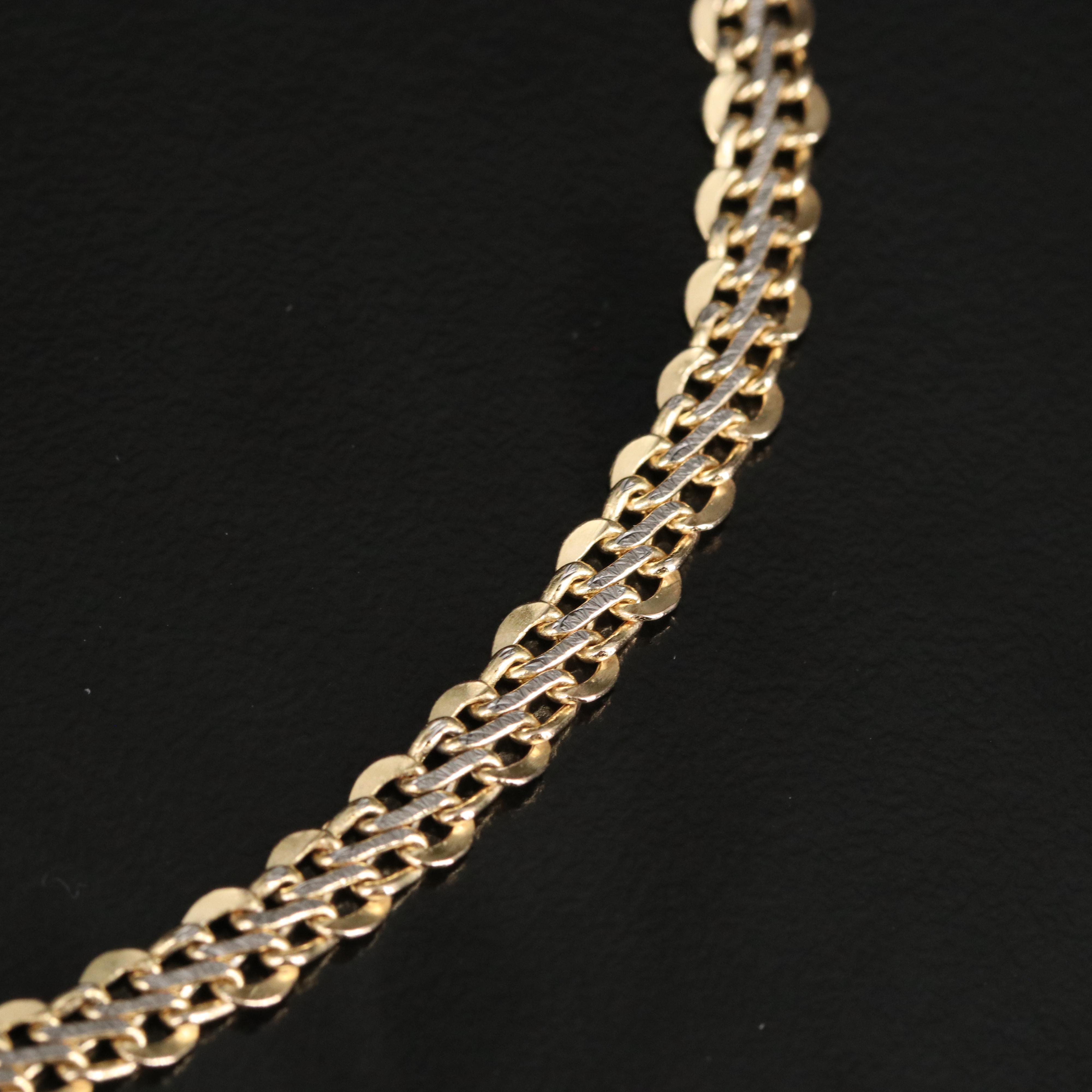 14K Bismark Chain Necklace