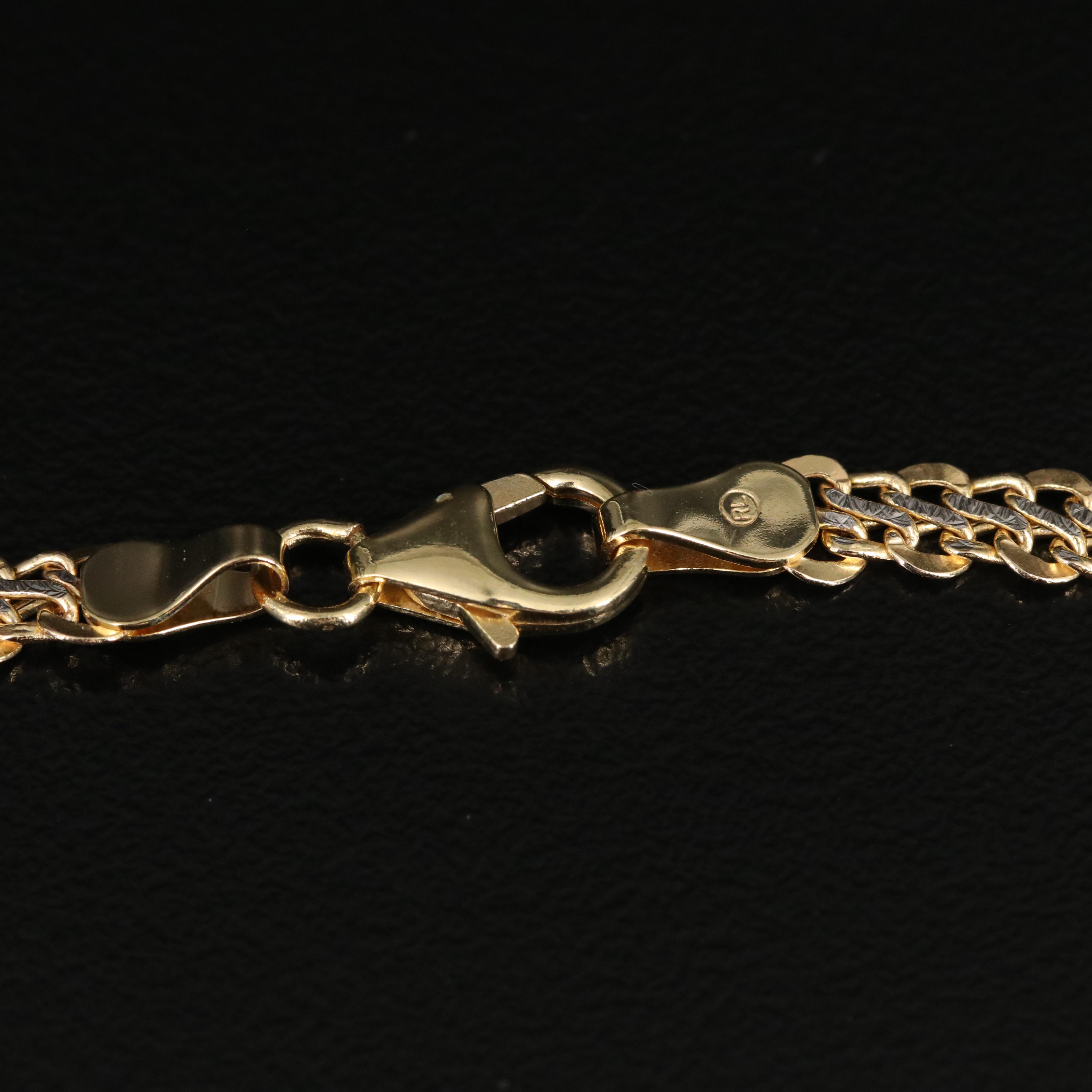 14K Bismark Chain Necklace