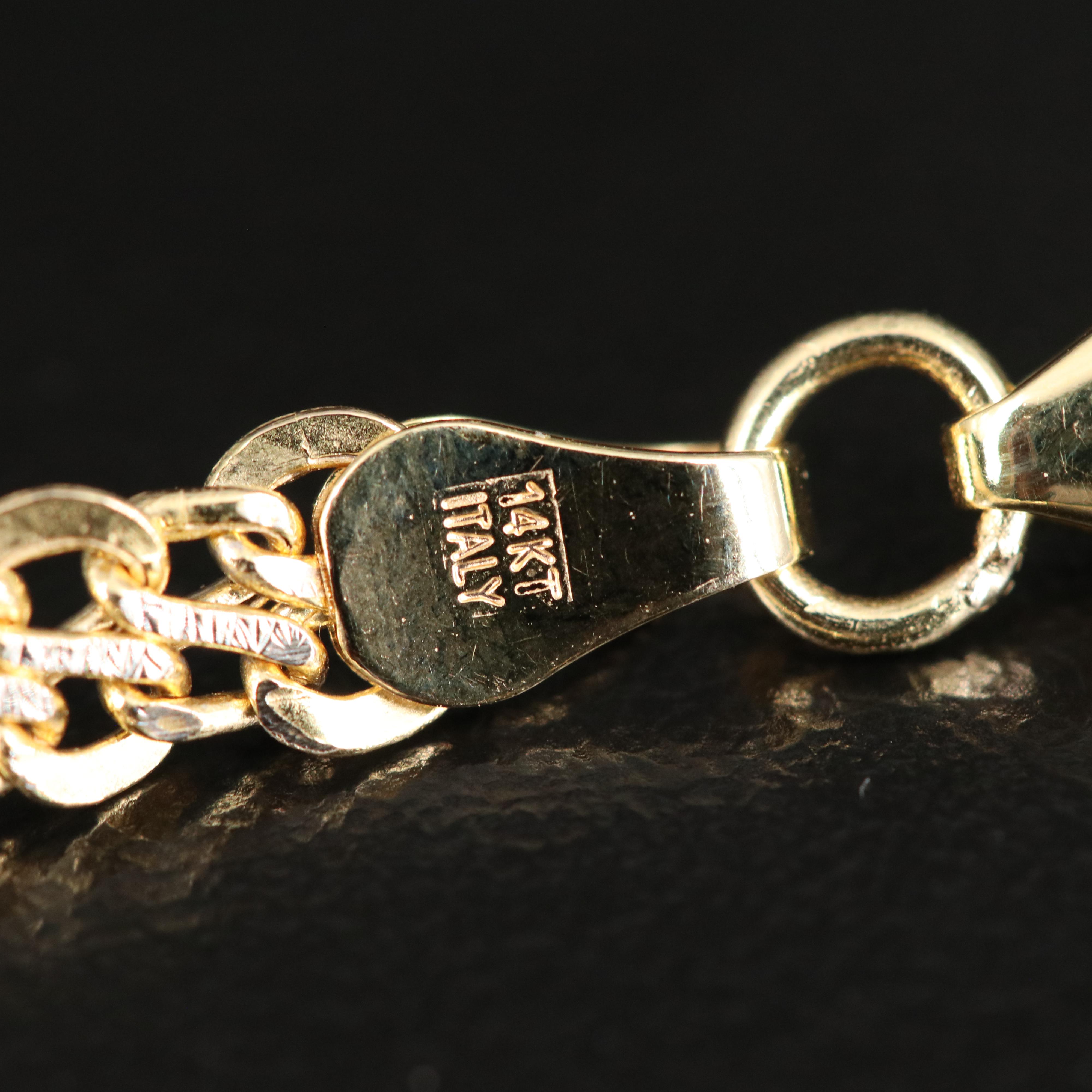 14K Bismark Chain Necklace