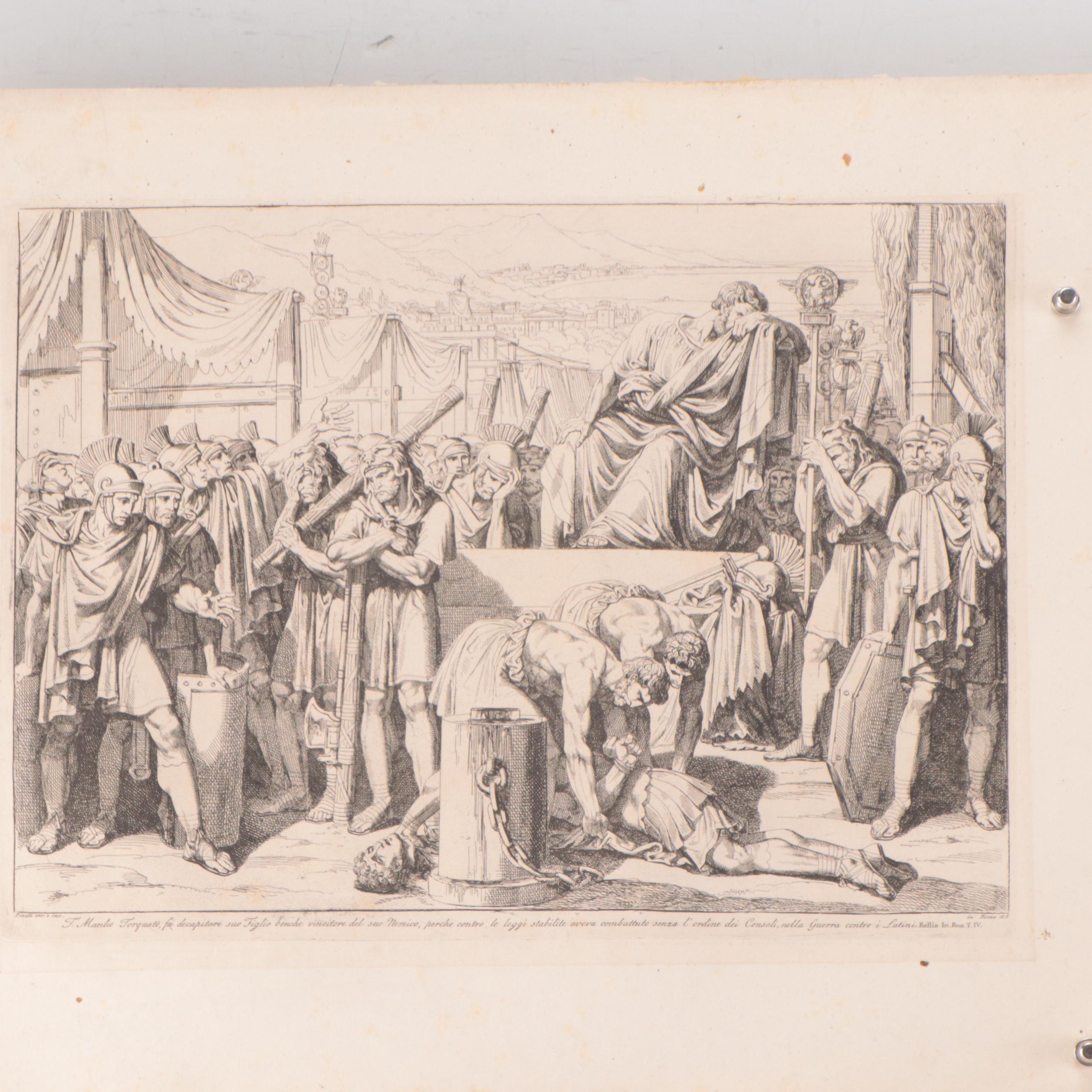Bartolomeo Pinelli Engravings From 