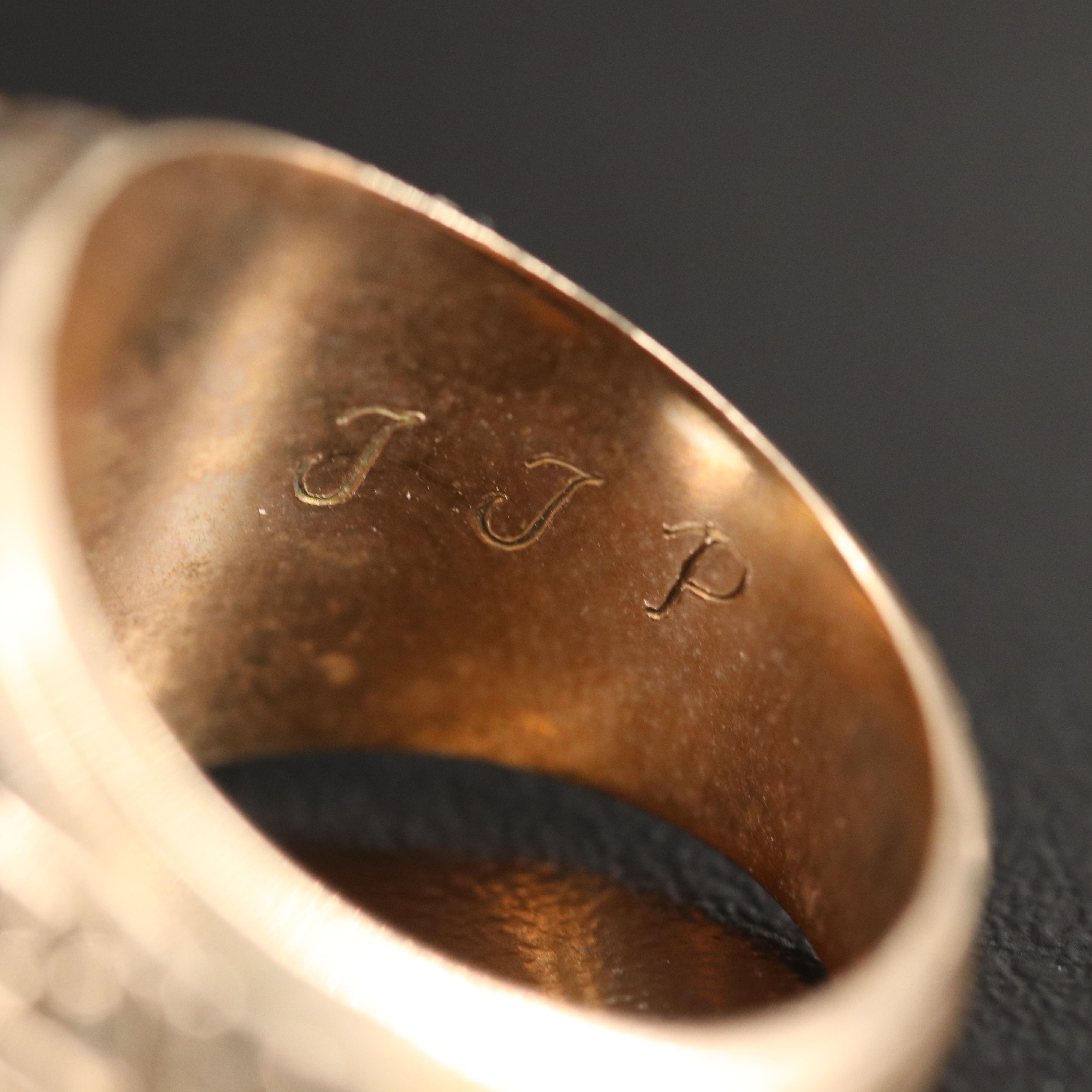 Jostons 10K Spinel St. Xavier High School 1978 Class RIng