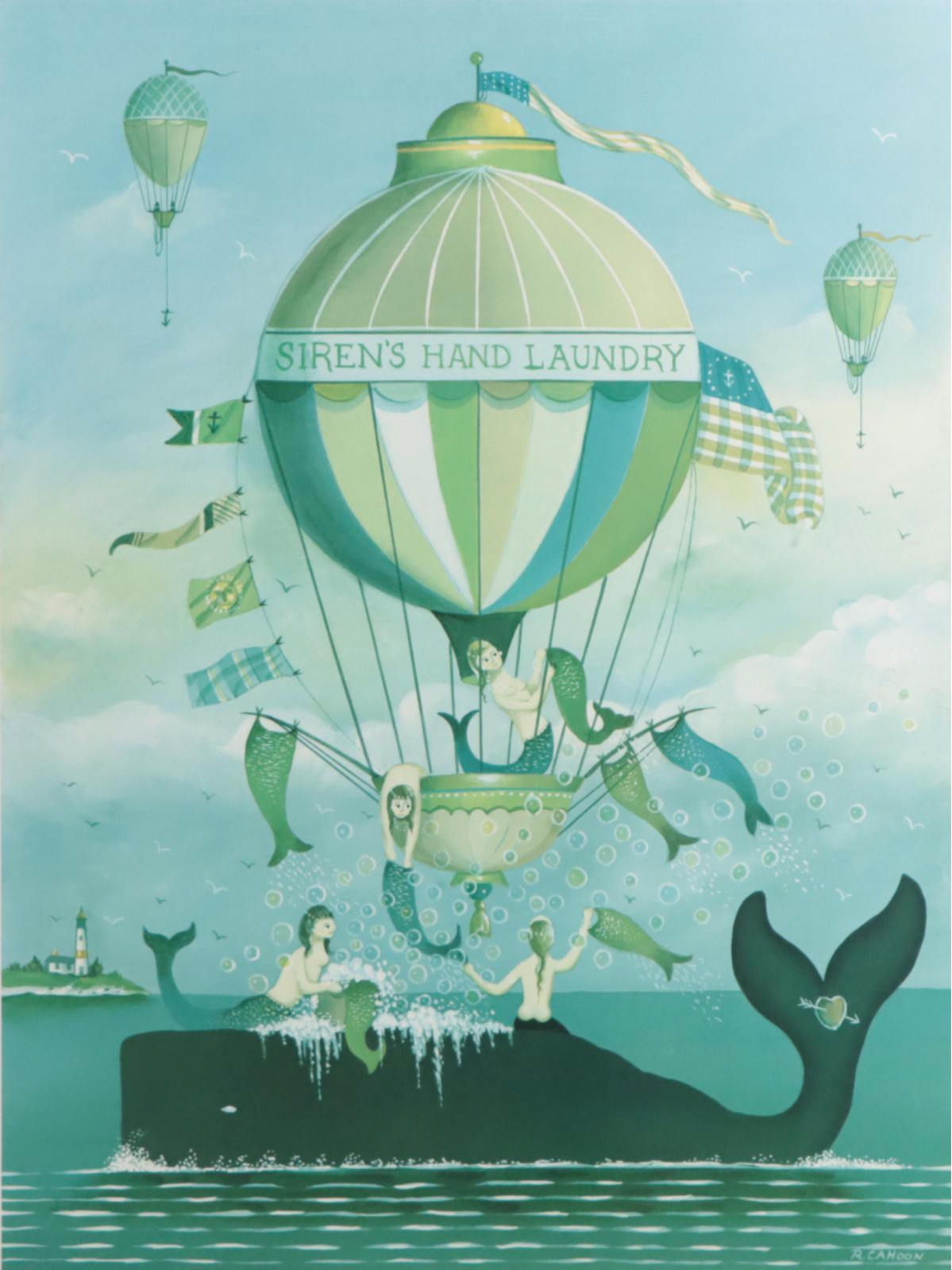 Photomechanical Prints After Martha Cahoon Including "The Skylark"