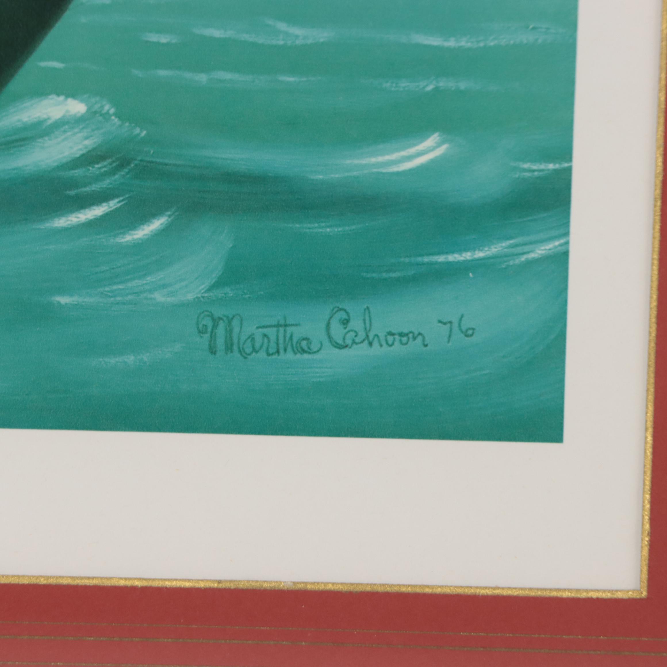 Photomechanical Prints After Martha Cahoon Including "The Skylark"