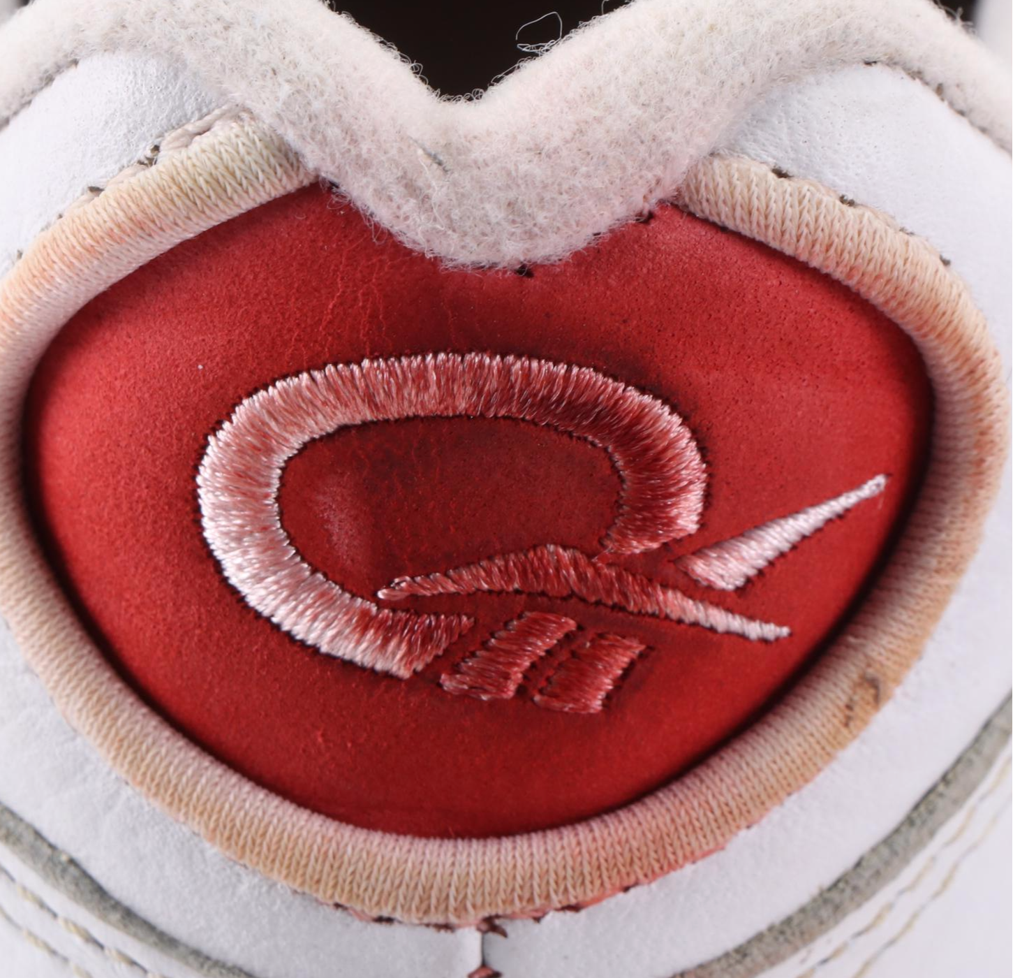 Men's Reebok Question Low OG Sneakers in White/Red EBTH