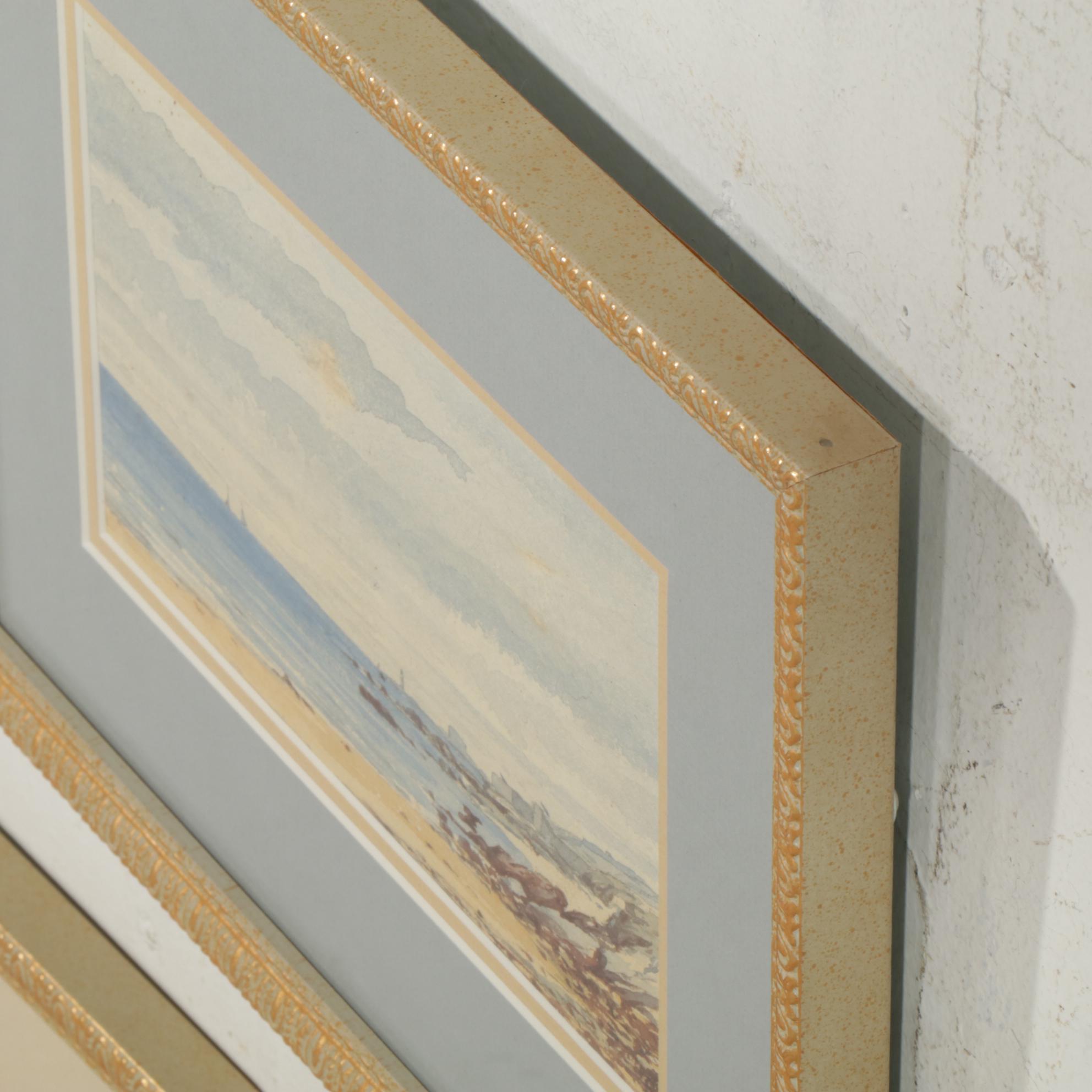 Margaret Smith Waterfront Landscape Watercolor Paintings