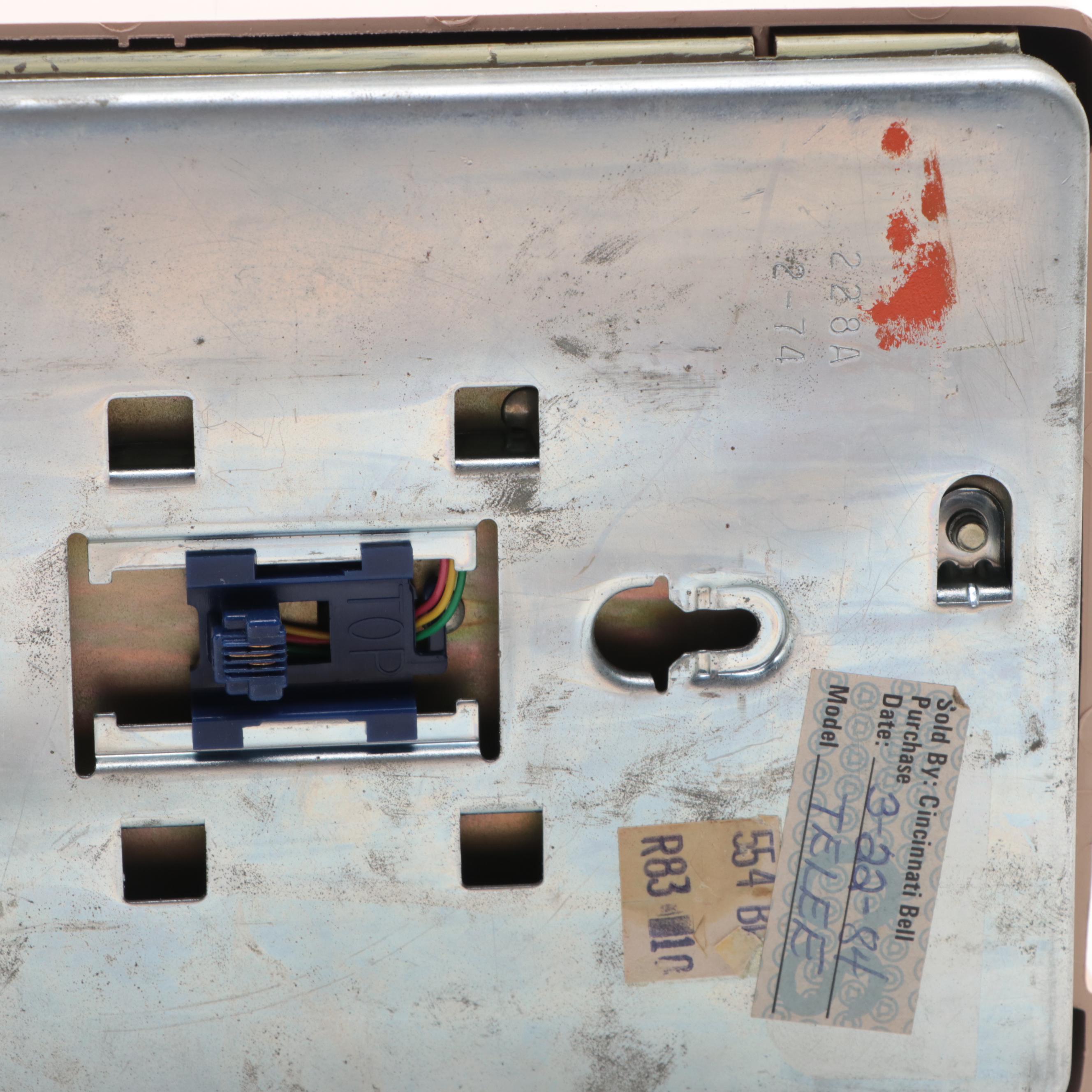 Western Electric Wall-Mount Rotary Phone, 1970s-1980s