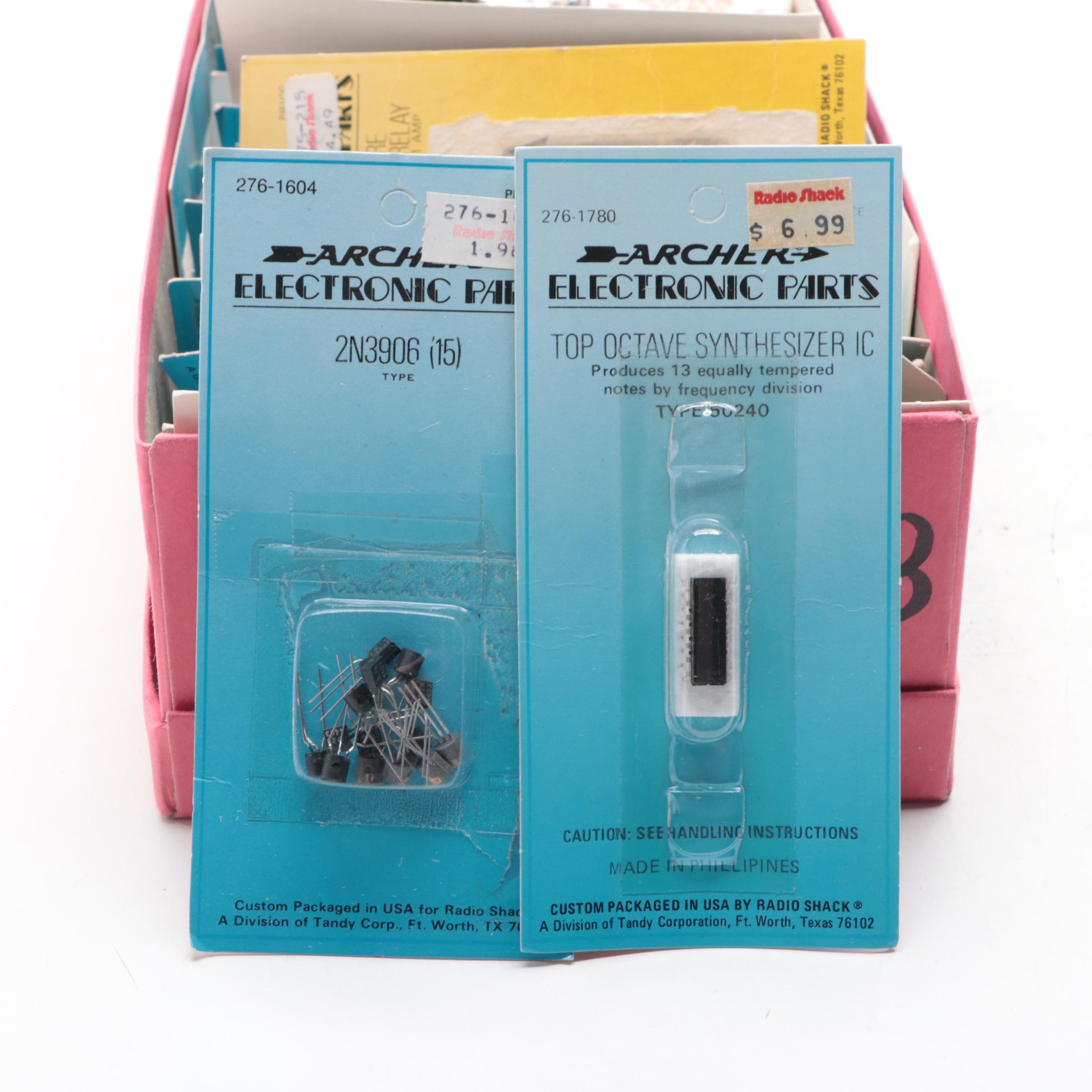 Micronta Transistor Tester With Electronic Fuses and Other Parts