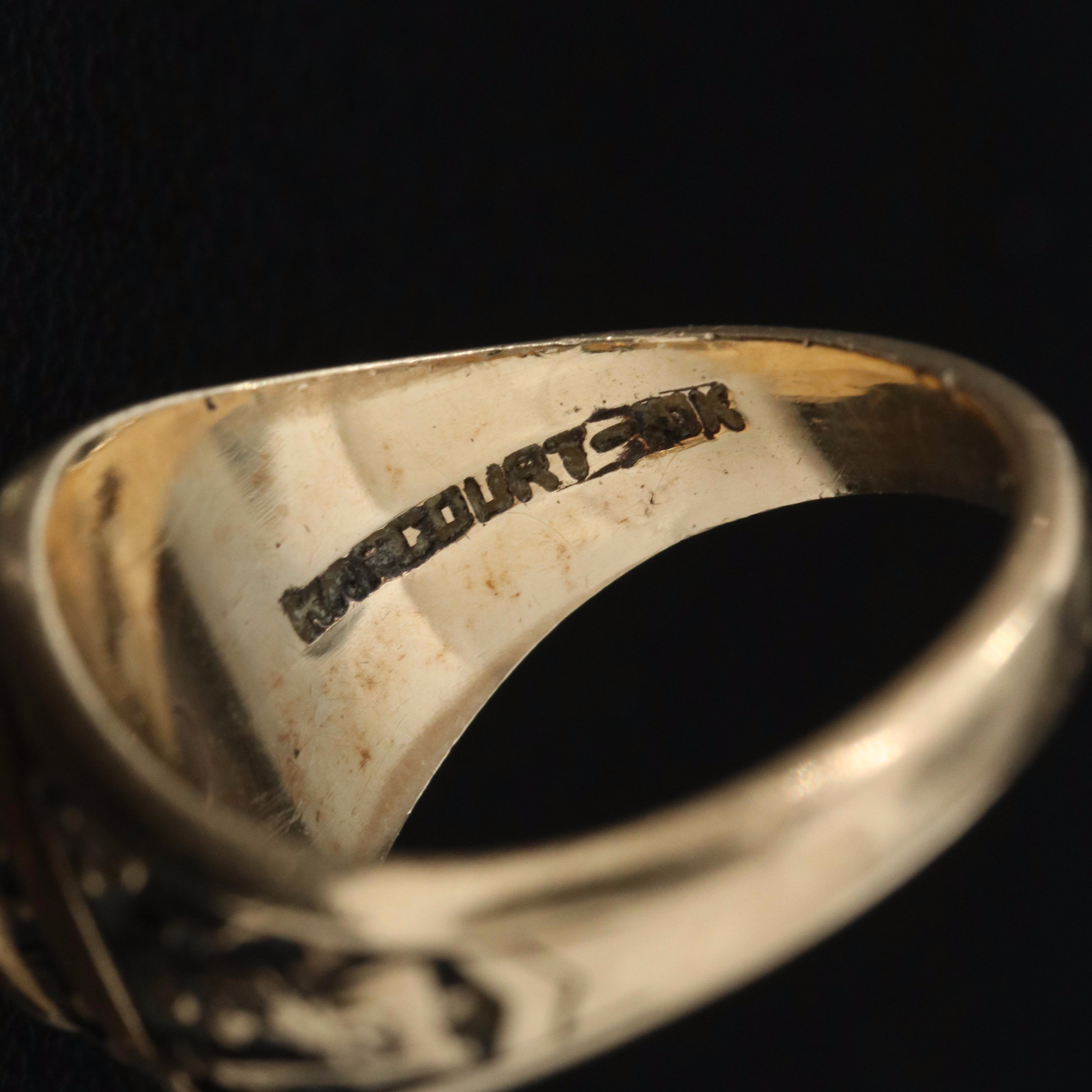 10K Spinel Mercy Academy Class Ring